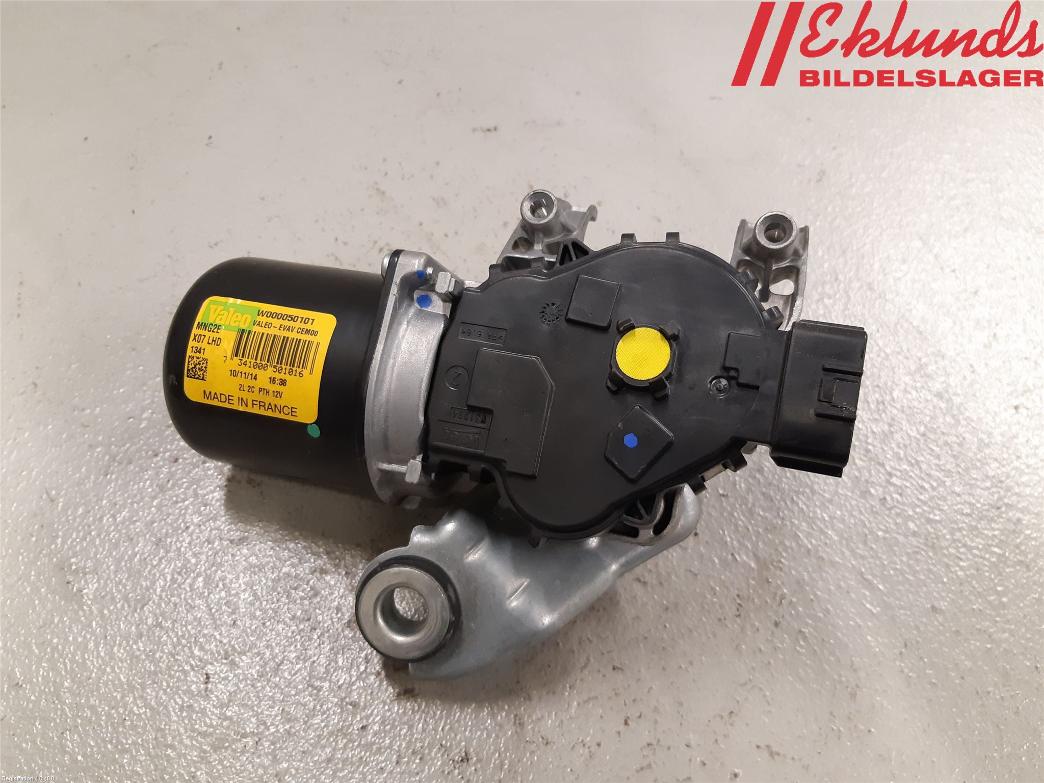 Smart FORTWO III 15-24 Torkarmotor Vindruta