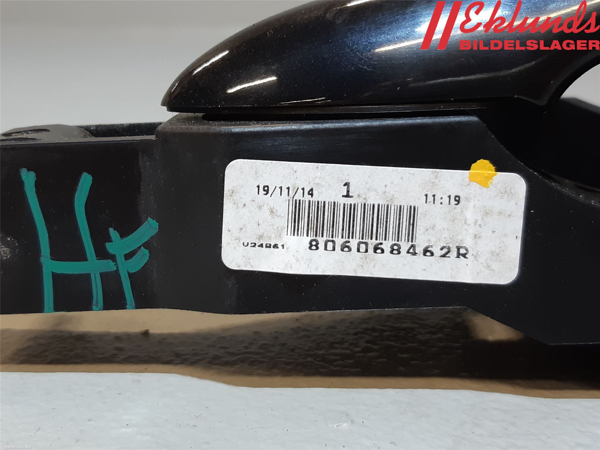 Smart FORTWO III 15-24 Dörrhandtag Yttre Hö