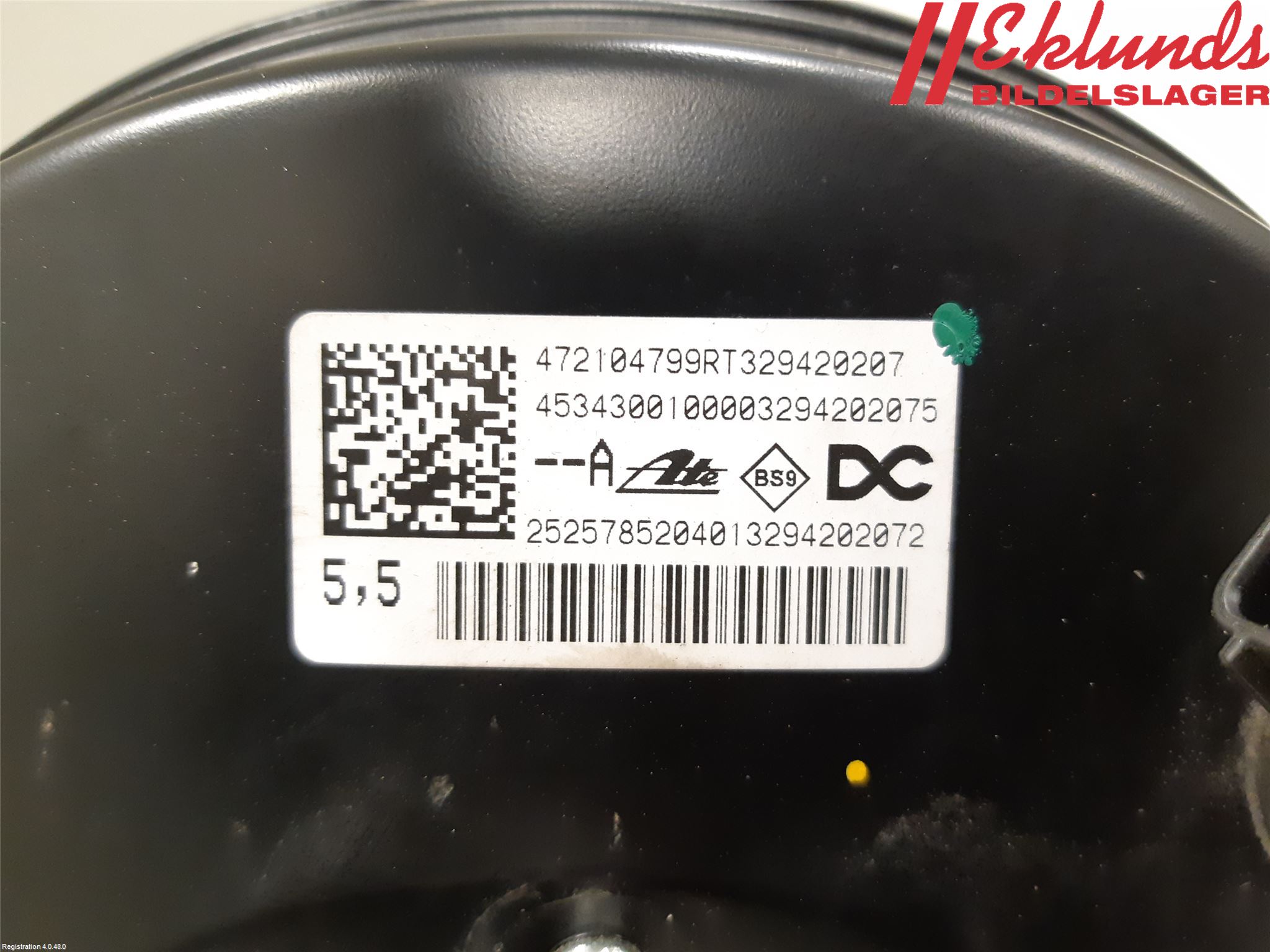 Smart FORTWO III 15-24 Bromsservo