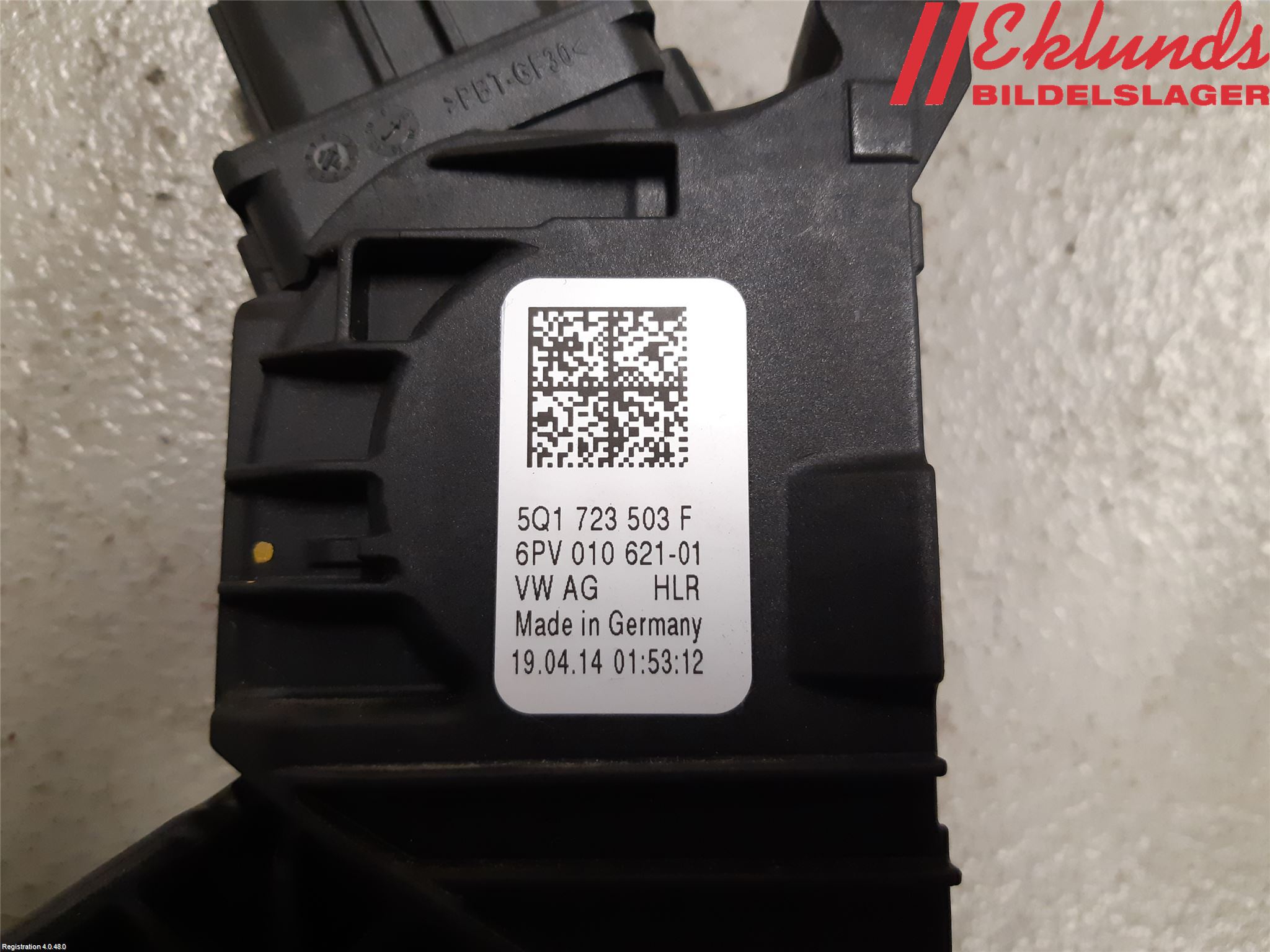 Volkswagen VW GOLF / E-GOLF VII 13-20 Gaspedal