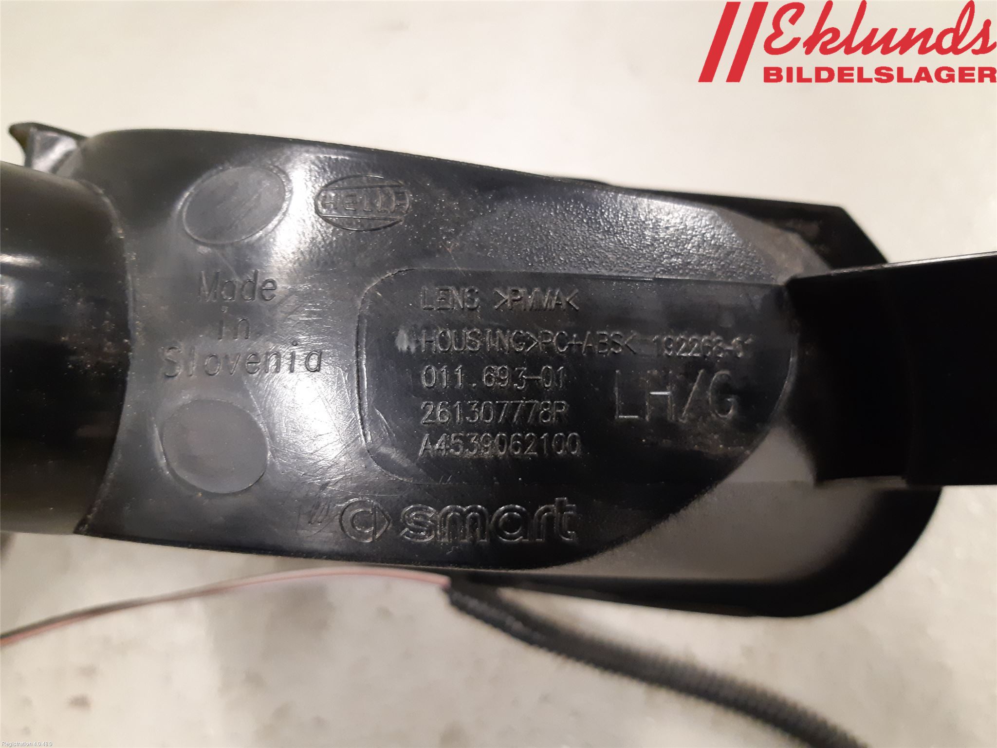 Smart FORTWO III 15-24 Blinkers Fram Vänster