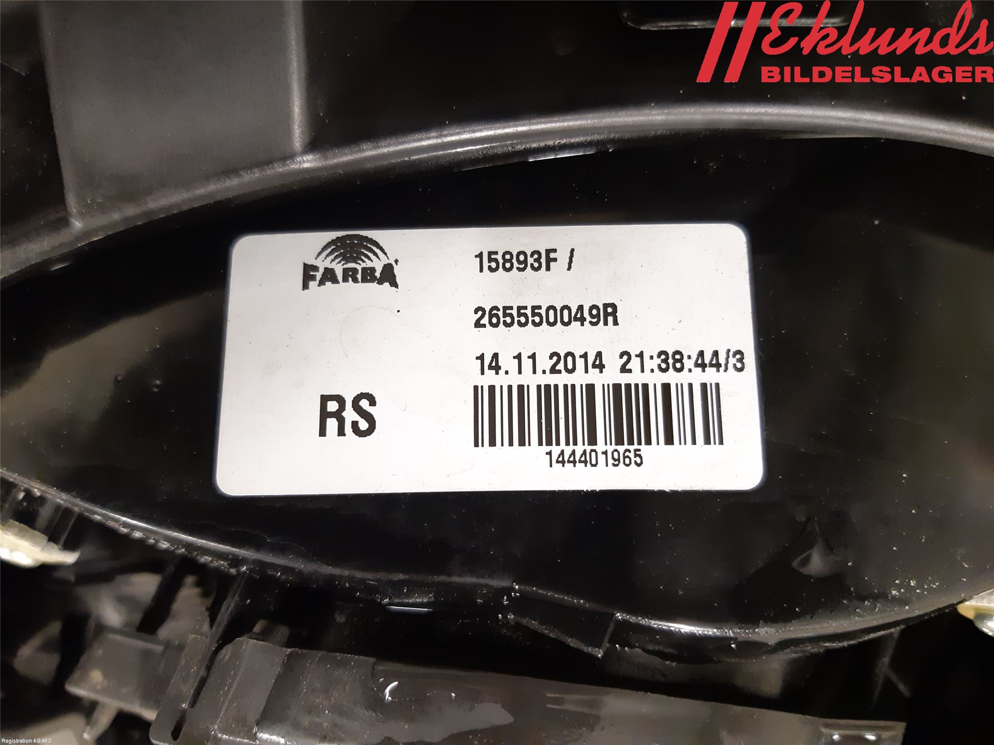 Smart FORTWO III 15-24 Bakljus Vänster