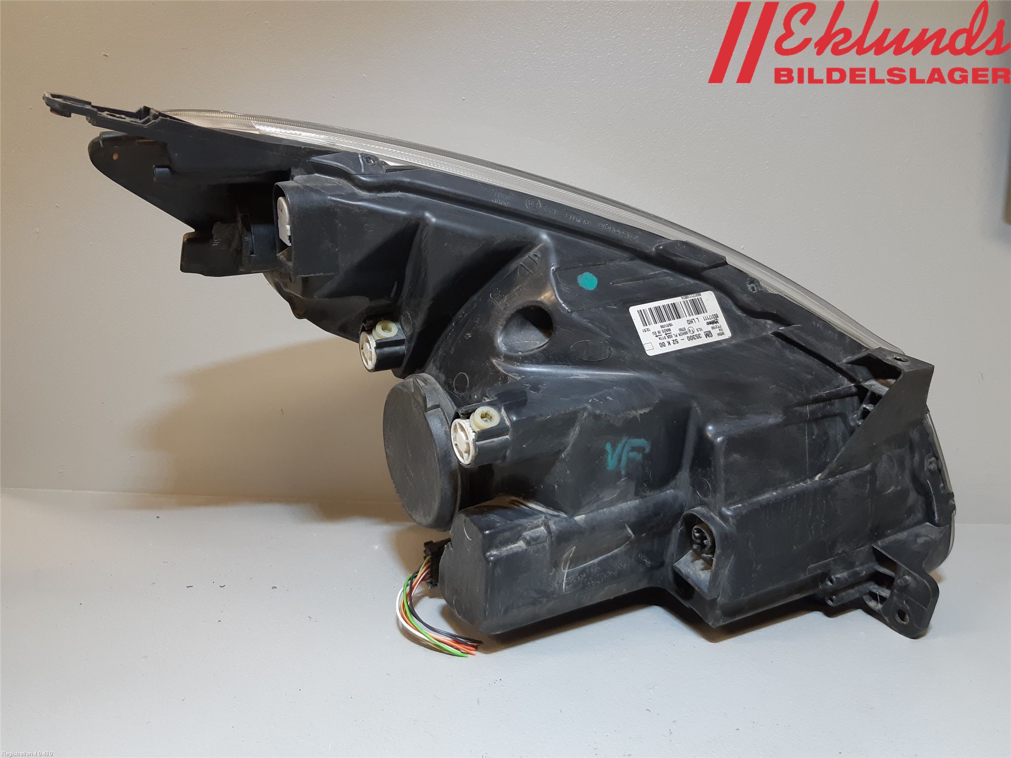 Opel AGILA B 08-15 Strålkastare Vänster