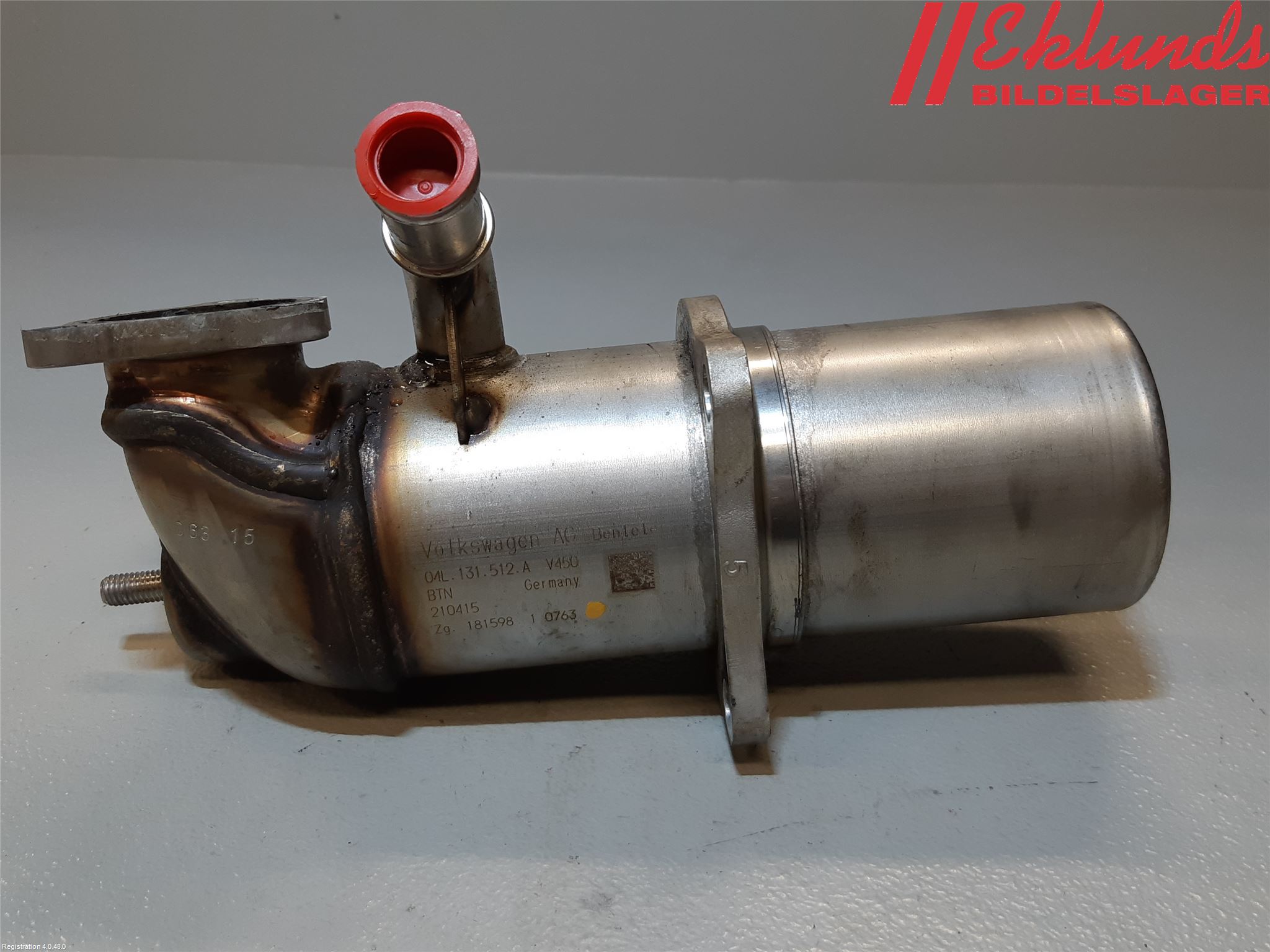 Audi A4 12-15 Avgaskylare