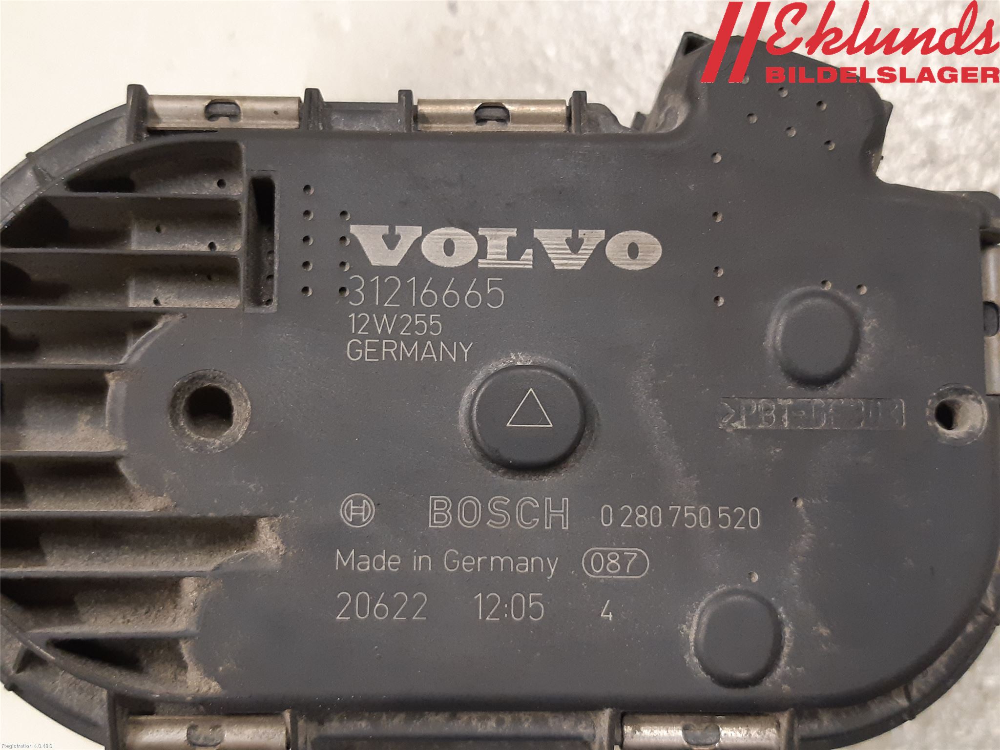 Volvo XC70 08-13 Injspjällhus