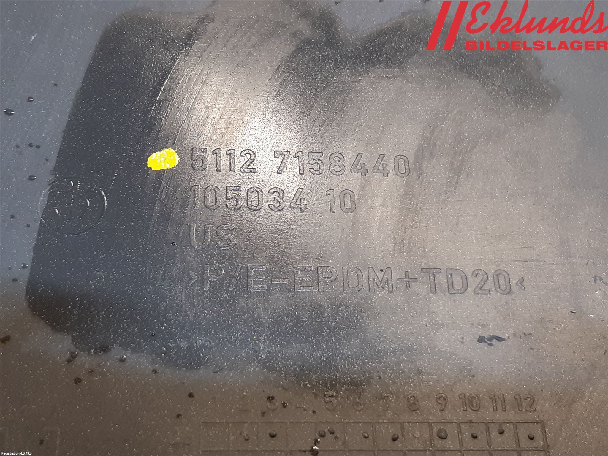 BMW X5 E70 07-13 Stötfångardel Bak Hö