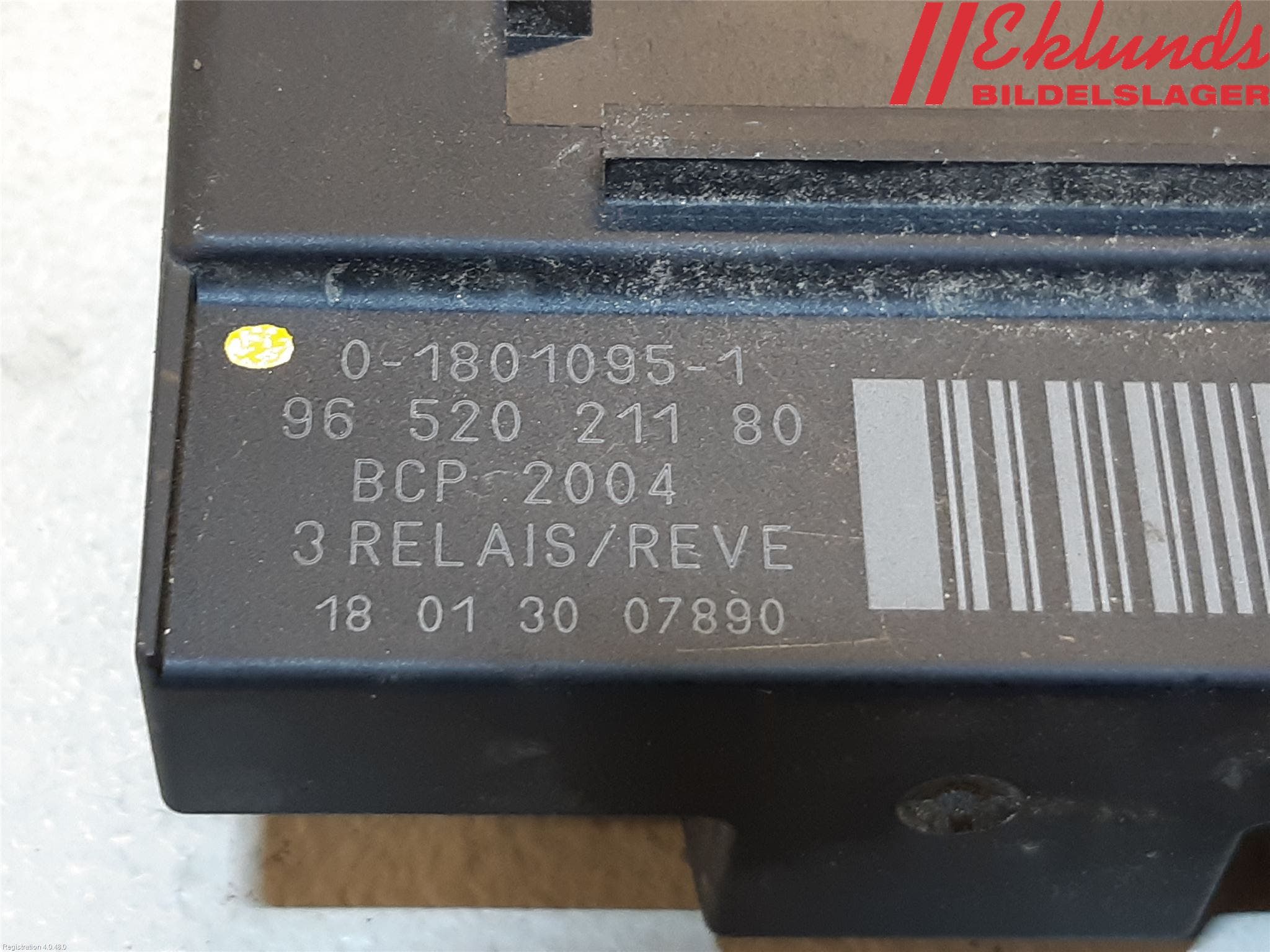 Peugeot PARTNER 16-18 Relä Övrigt