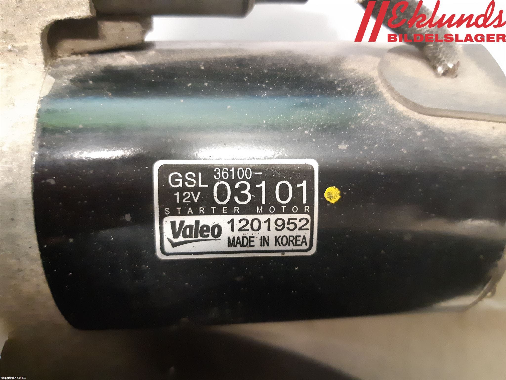 Hyundai i20 PB 09-14 Startmotor