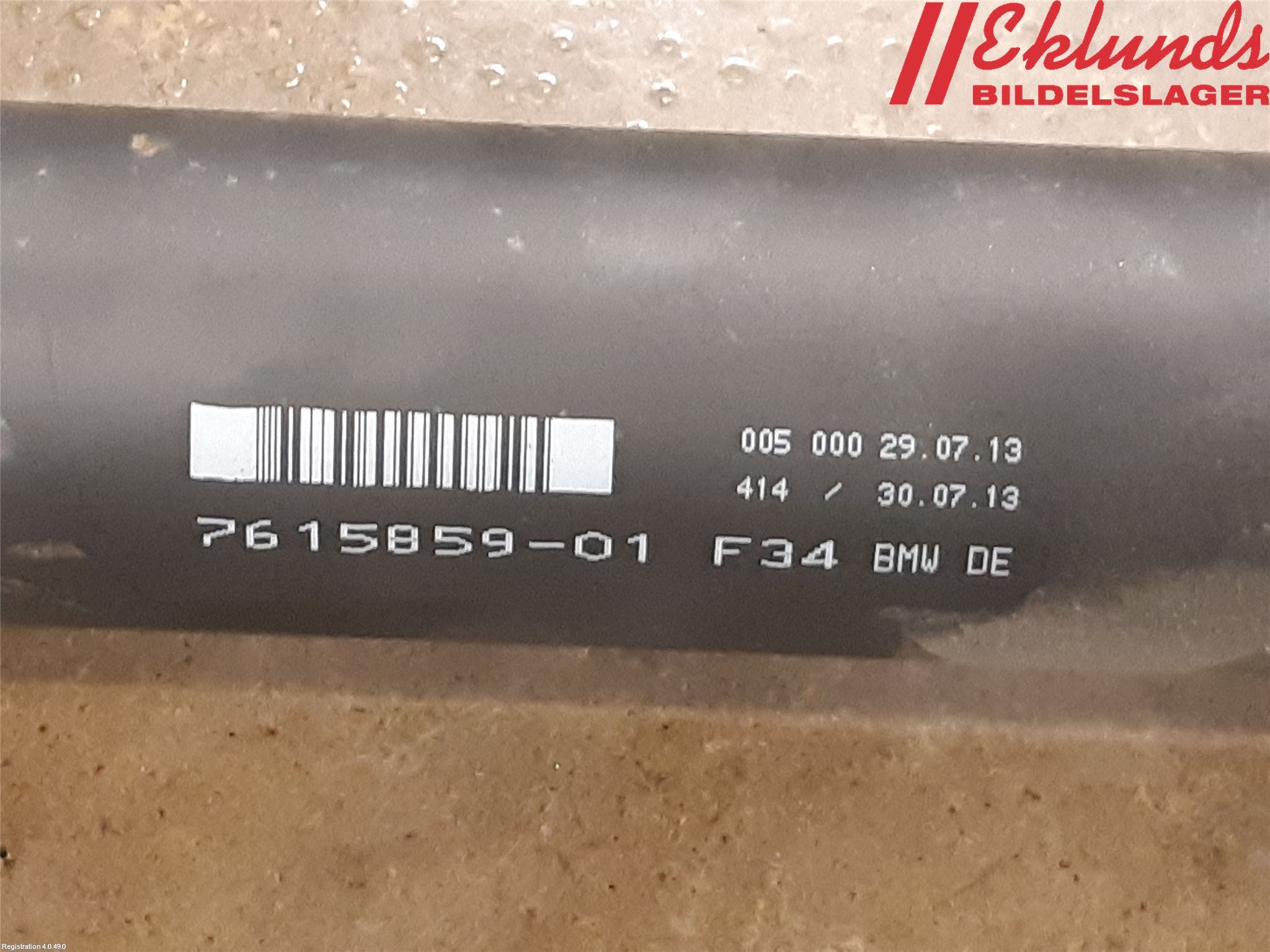 BMW 3 GT F34 13-19 Mellanaxel Komp