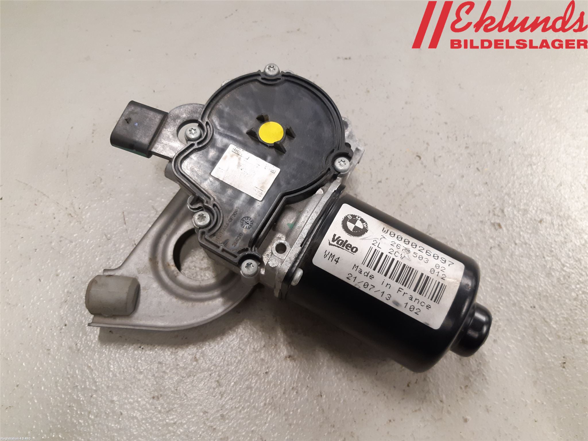 BMW 3 GT F34 13-19 Torkarmotor Vindruta