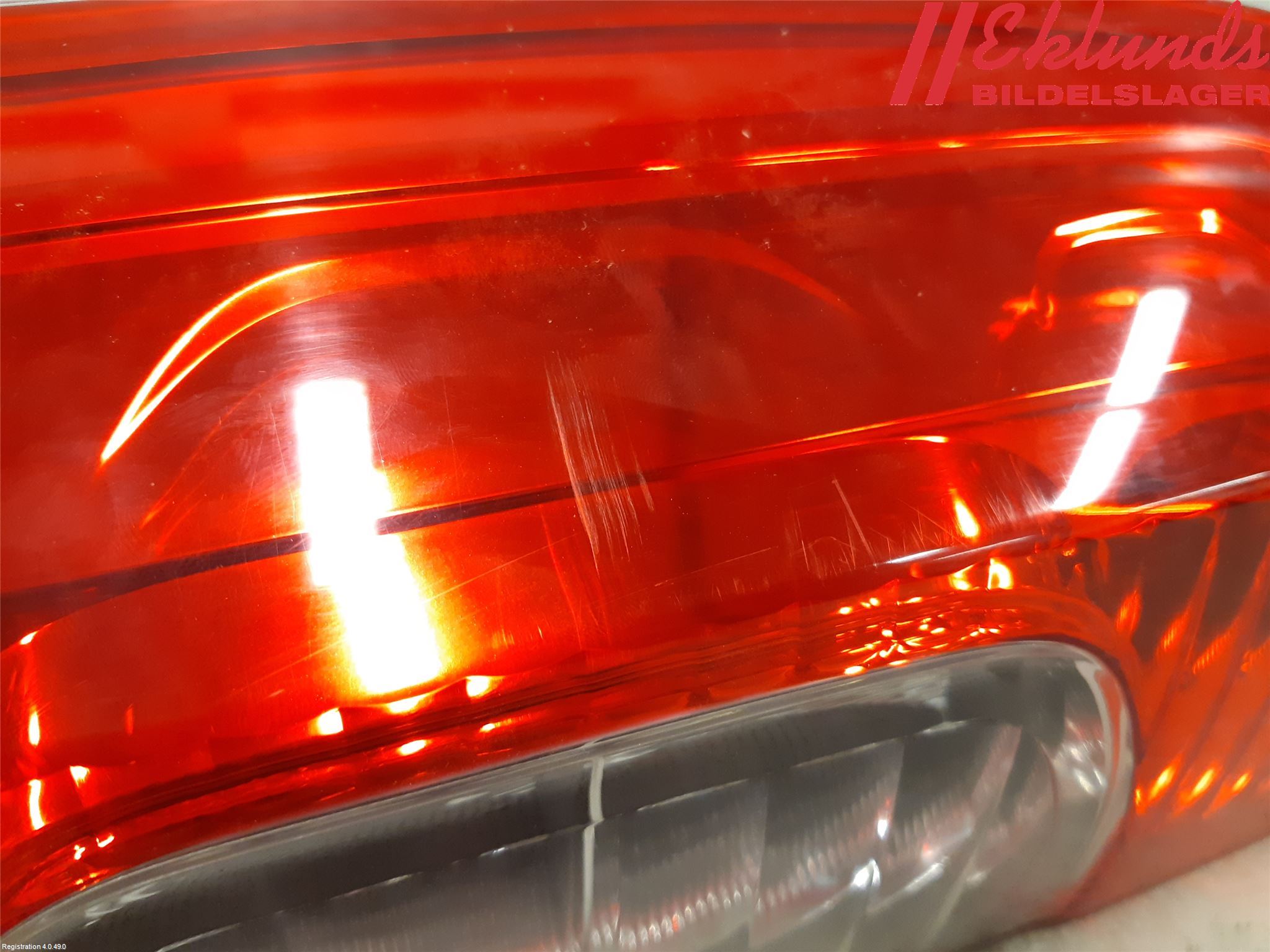 Peugeot BIPPER Bakljus Vänster