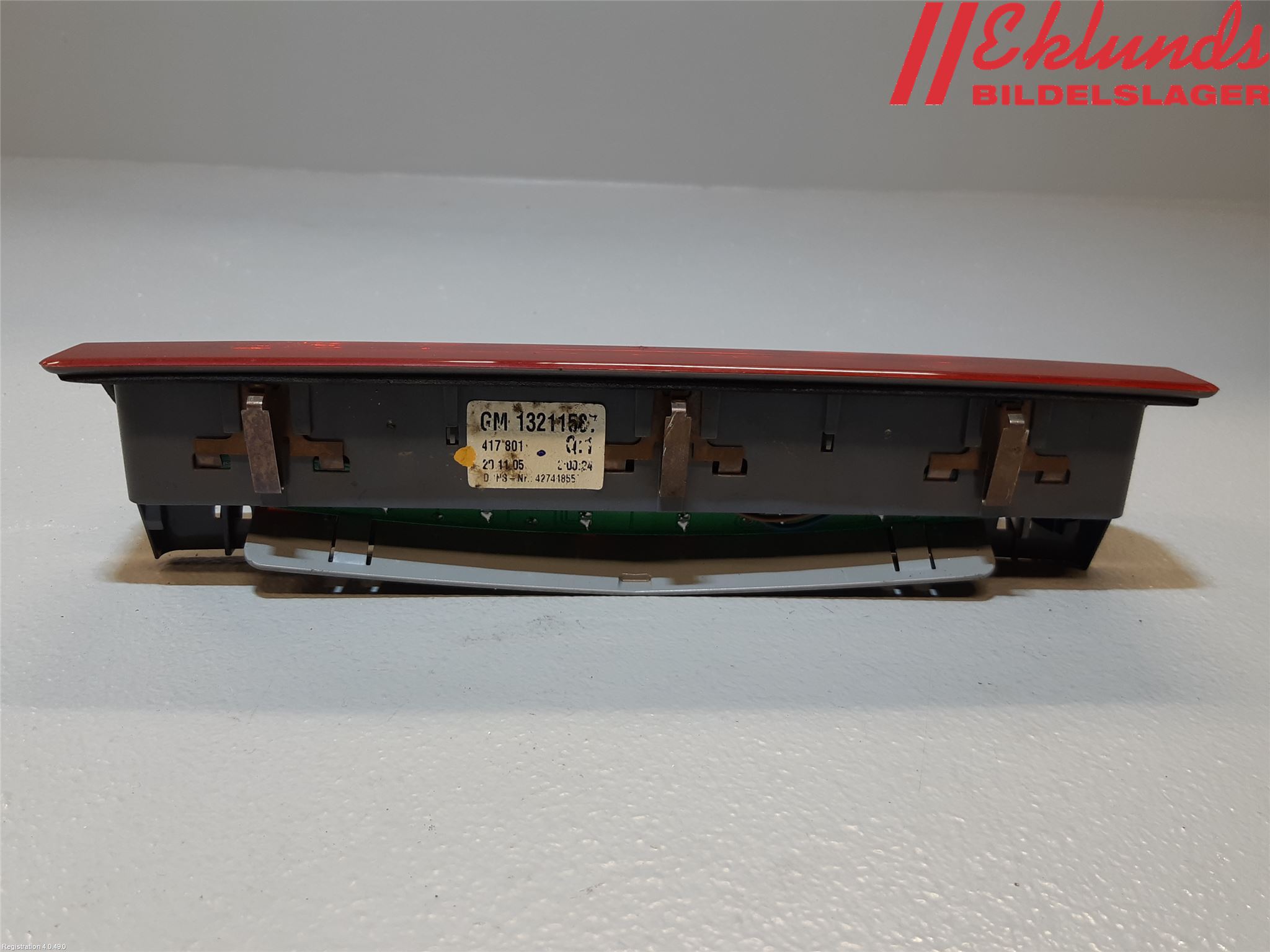 Opel ASTRA H 04-12 Bromsljus Bakruta