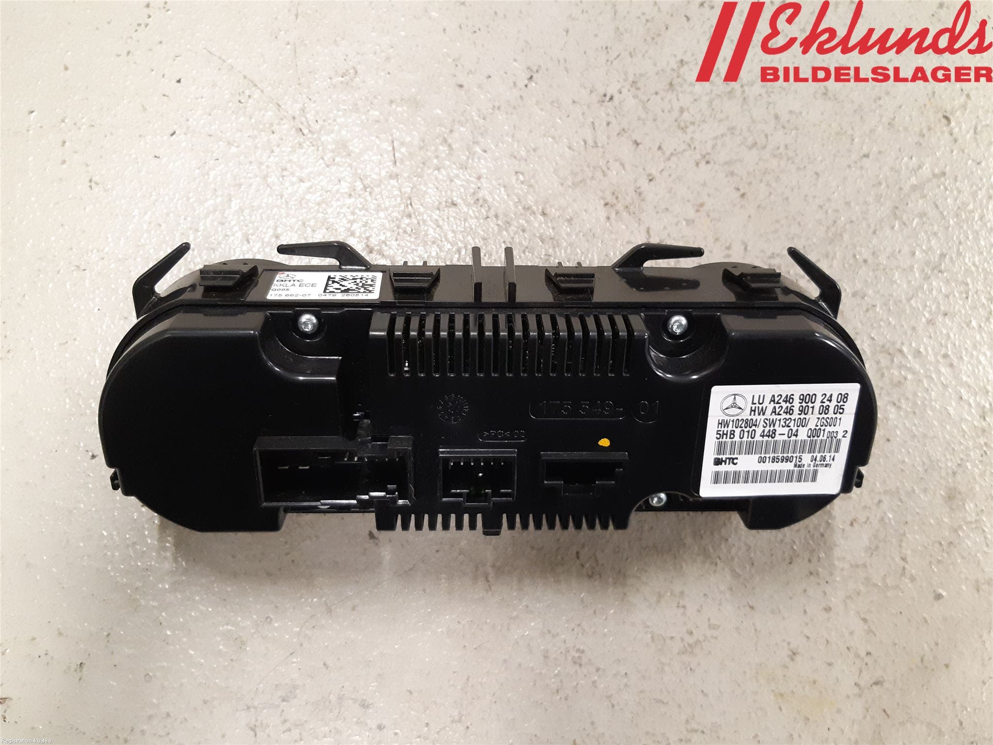 Mercedes-Benz MB CLA-KLASS (C117/X117) 13-19 Ac Styrenhet Ac Manöveren