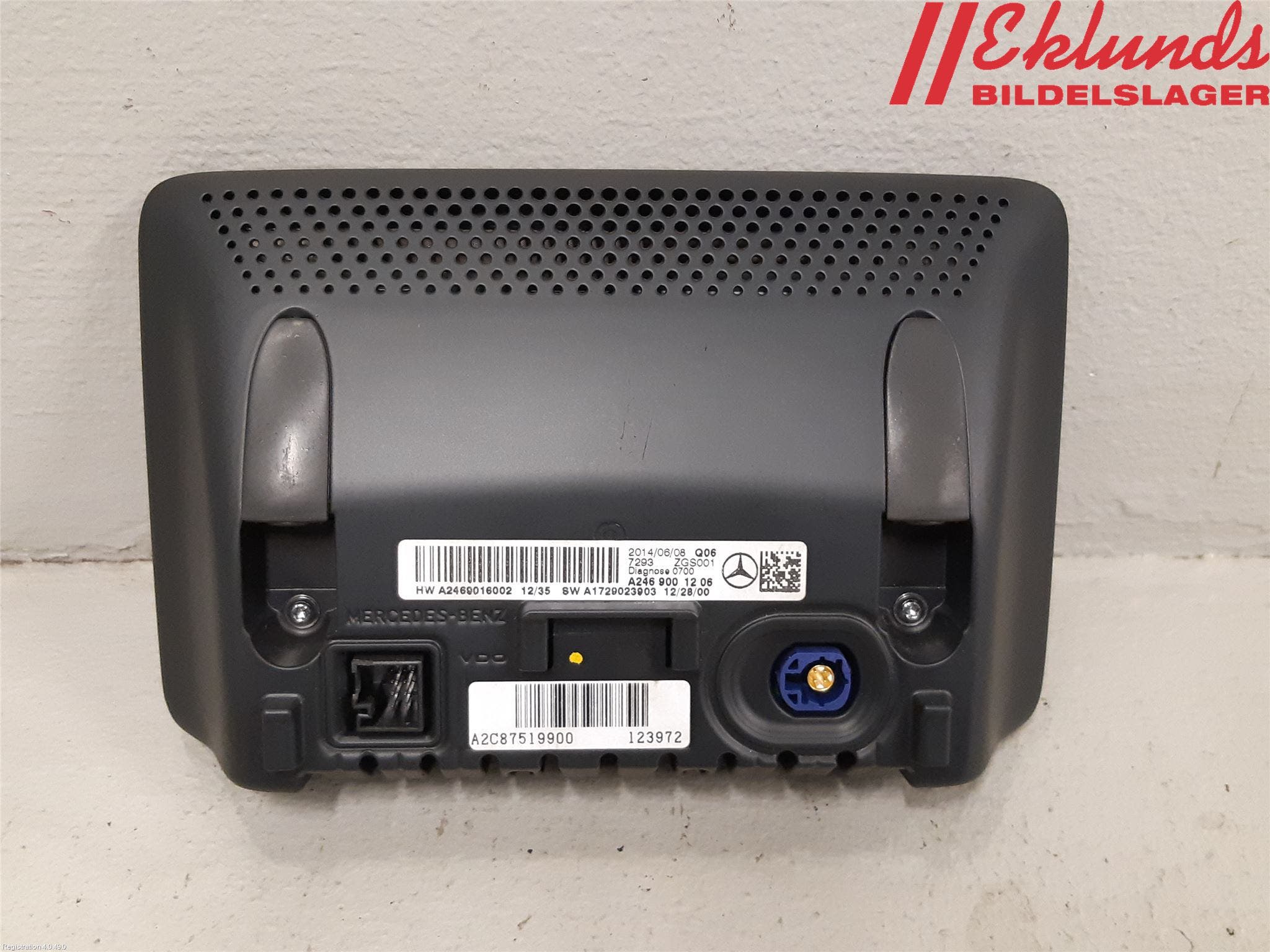 Mercedes-Benz MB CLA-KLASS (C117/X117) 13-19 Cd Radio - Multimediapanel