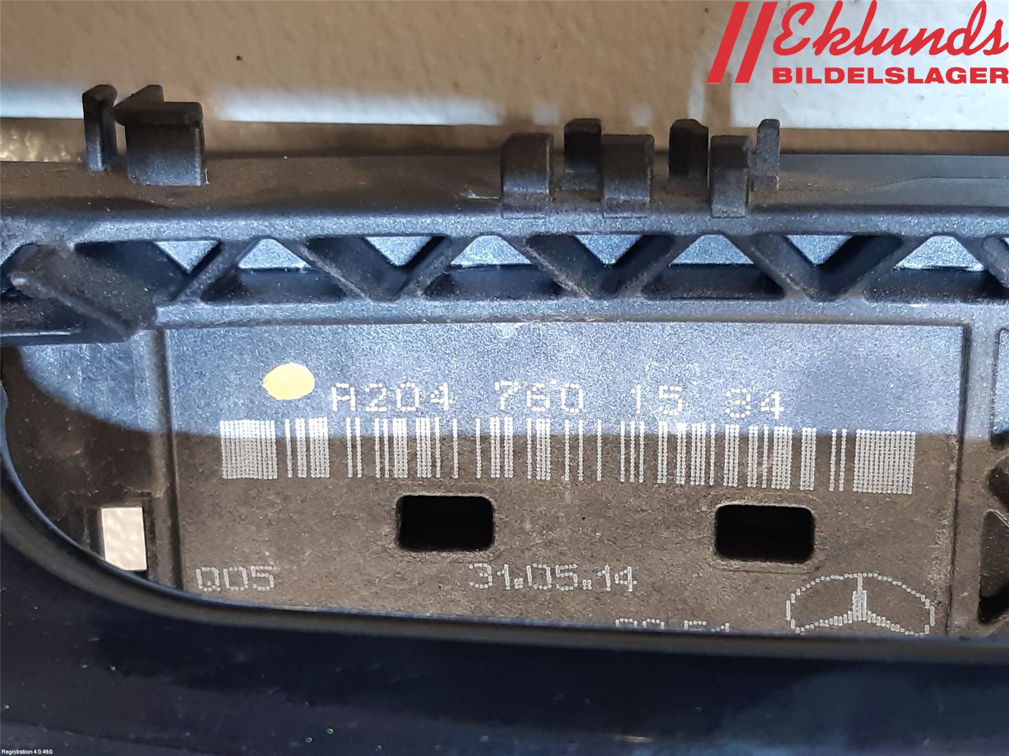 Mercedes-Benz MB CLA-KLASS (C117/X117) 13-19 Dörrhandtag Yttre Vä