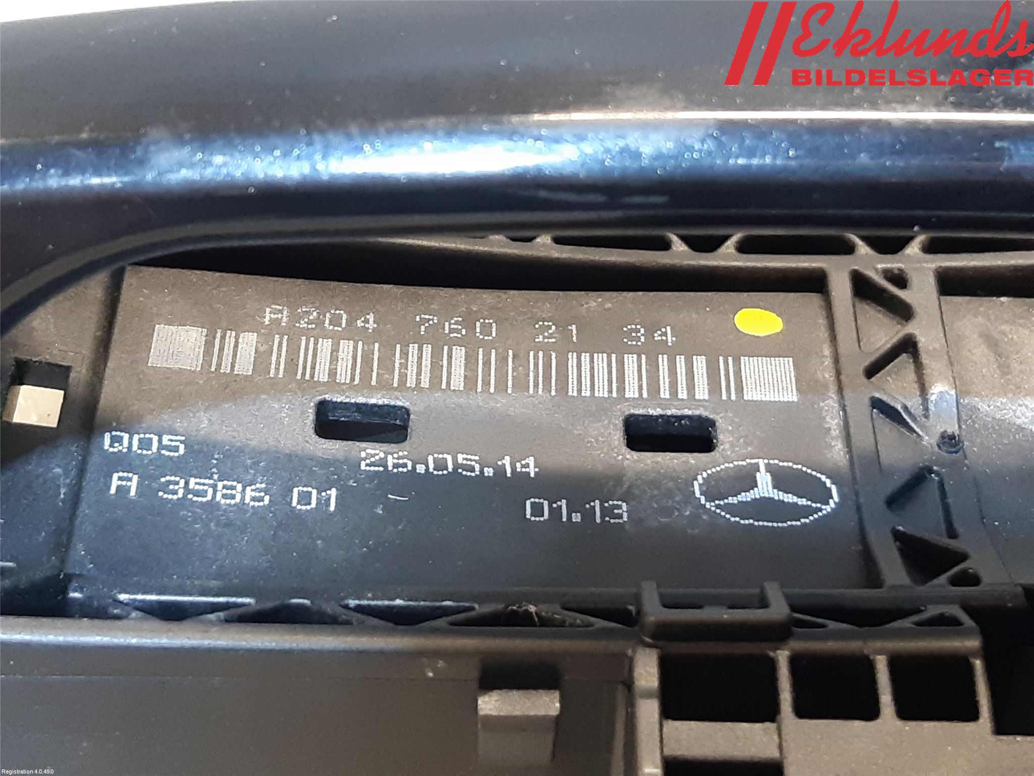 Mercedes-Benz MB CLA-KLASS (C117/X117) 13-19 Dörrhandtag Yttre Vä