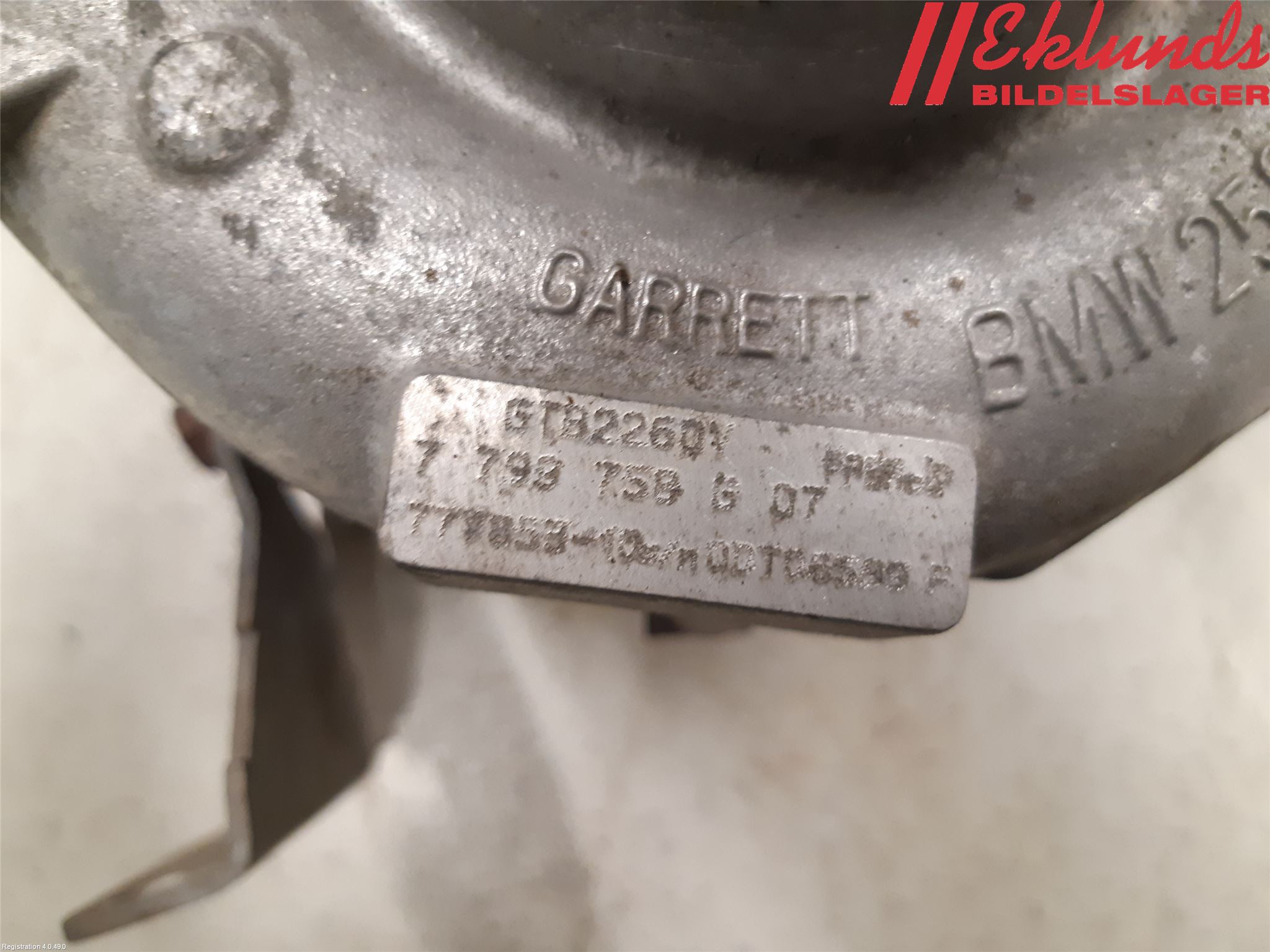 BMW 3 E90/91 SED/TOU 05-12 Turboaggregat