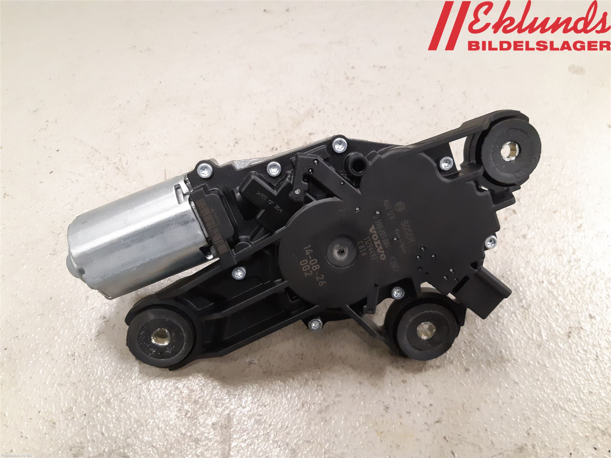 Volvo V60 14-18 Torkarmotor Baklucka