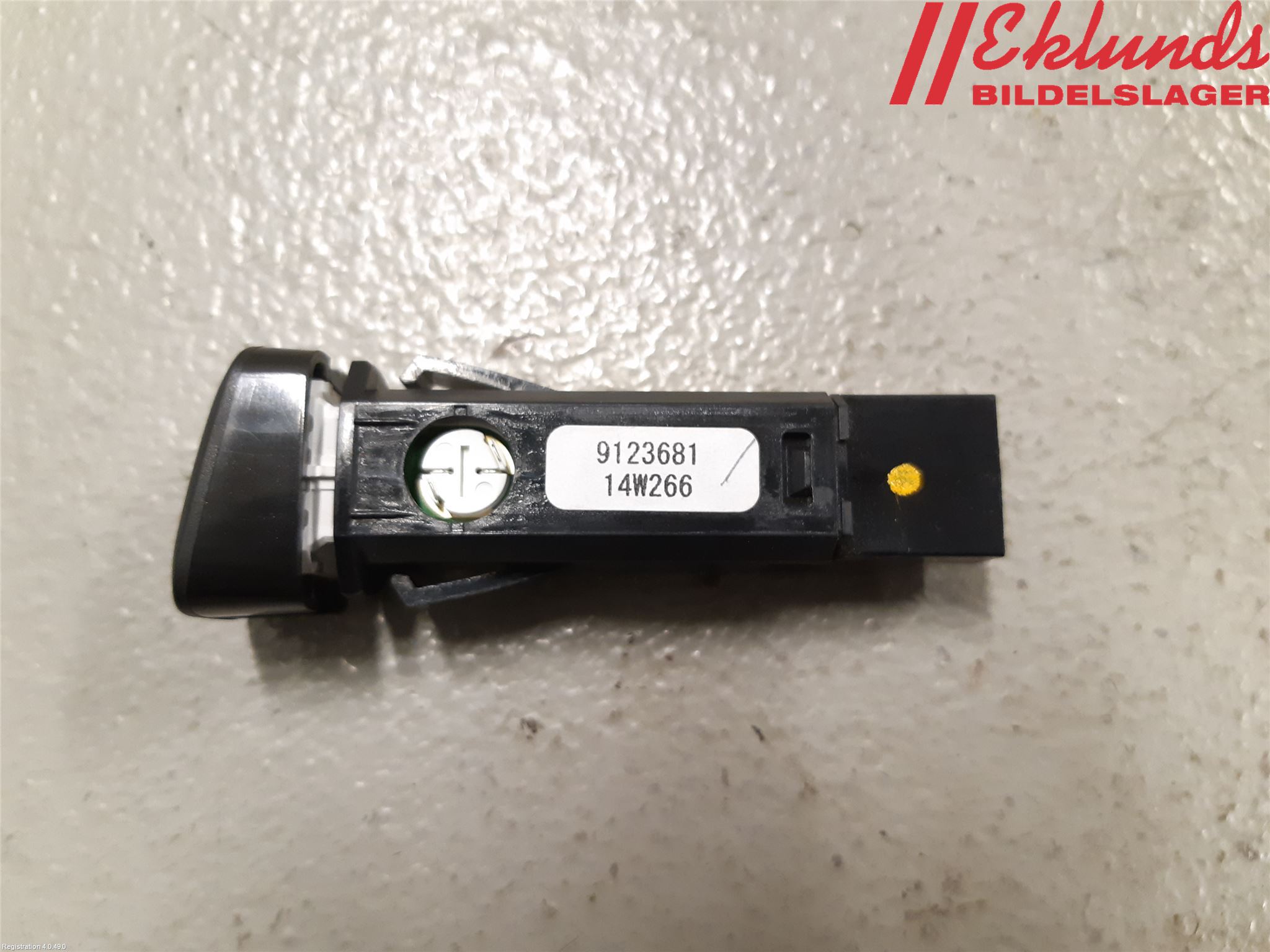 Volvo V60 14-18 Strömställare Varnings