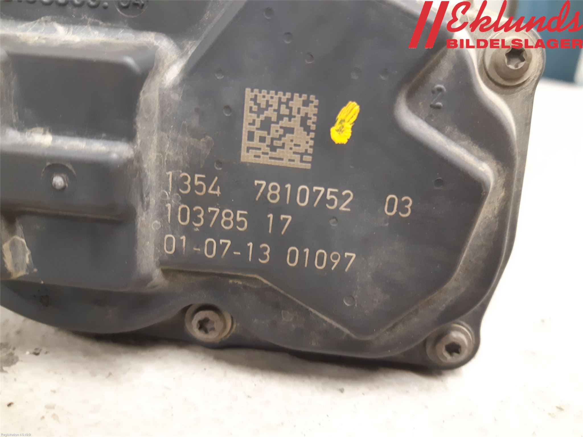 BMW X1 E84 10-15 Injspjällhus