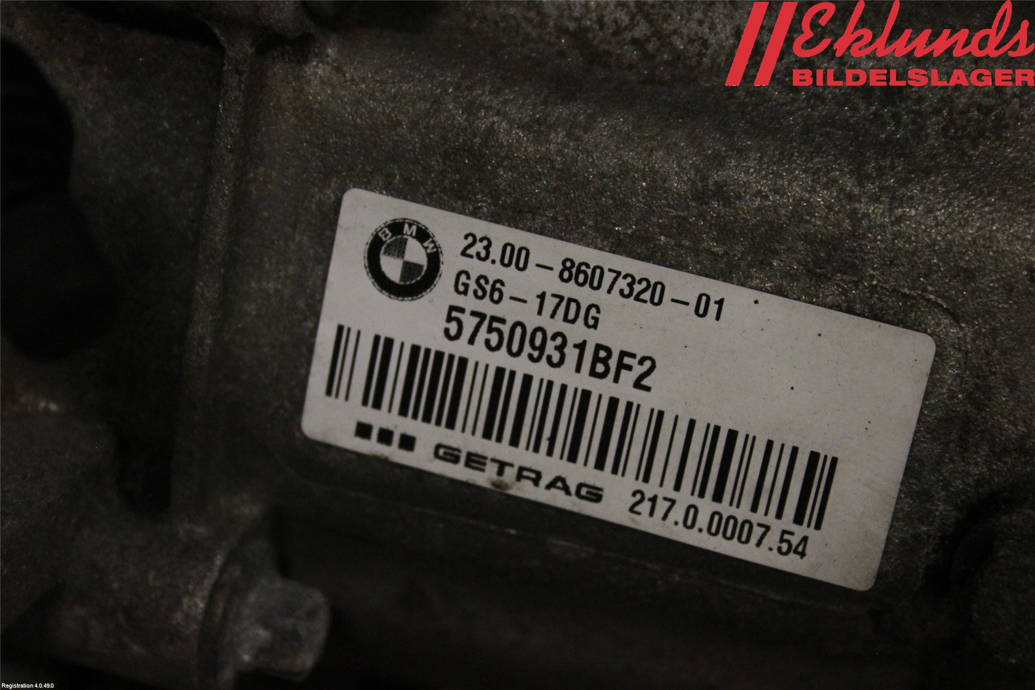 BMW 3 GT F34 13-19 Växellåda Man 6 Vxl