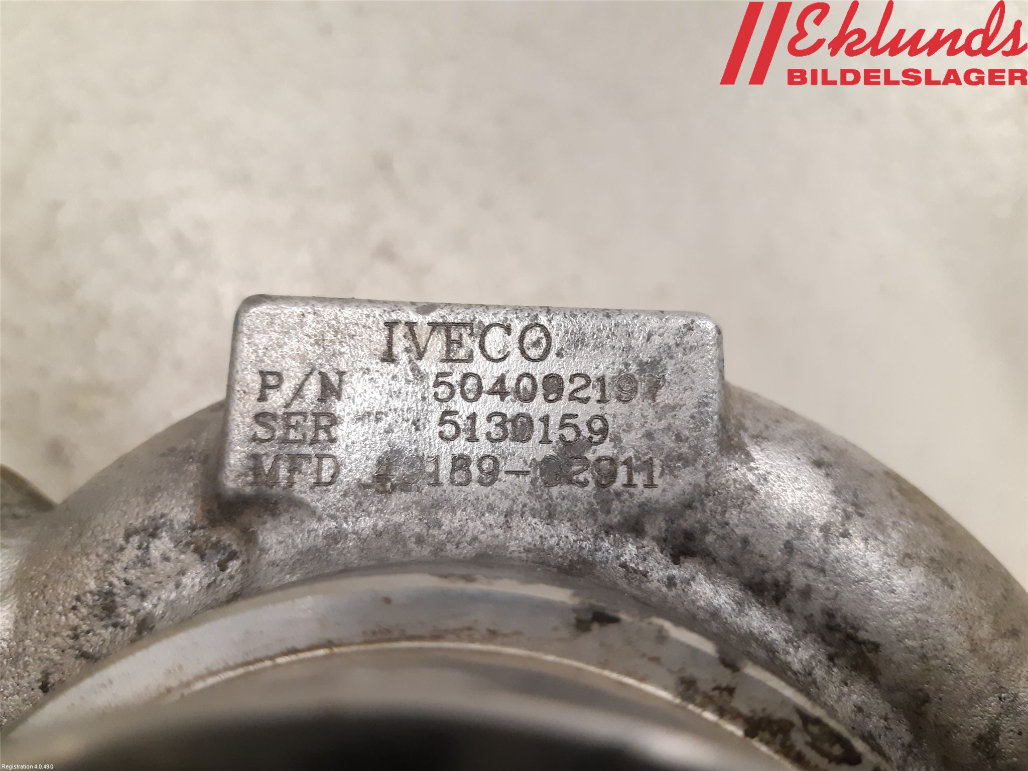 Iveco DAILY 00-06 Turboaggregat