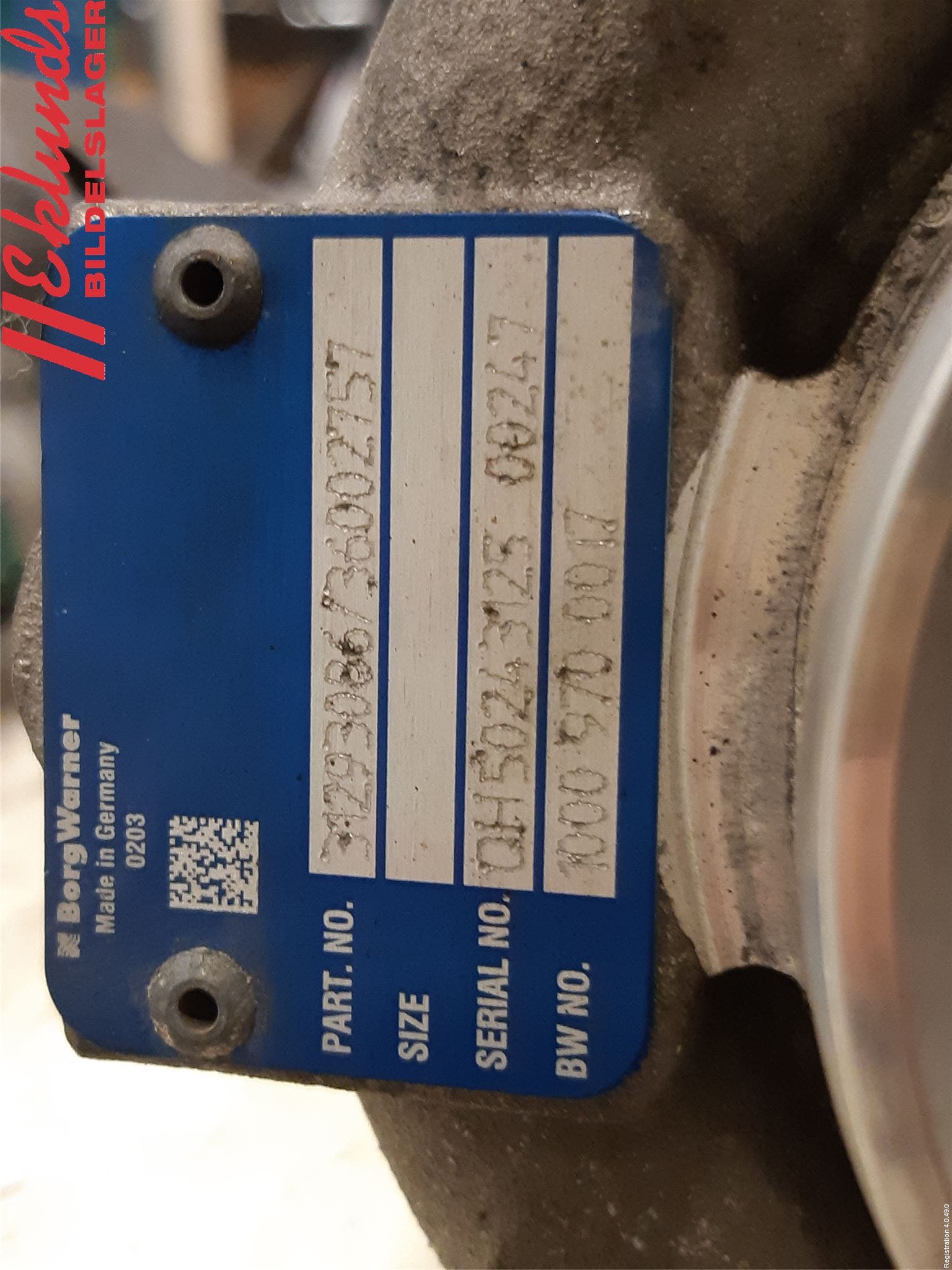 Volvo V60 14-18 Turboaggregat