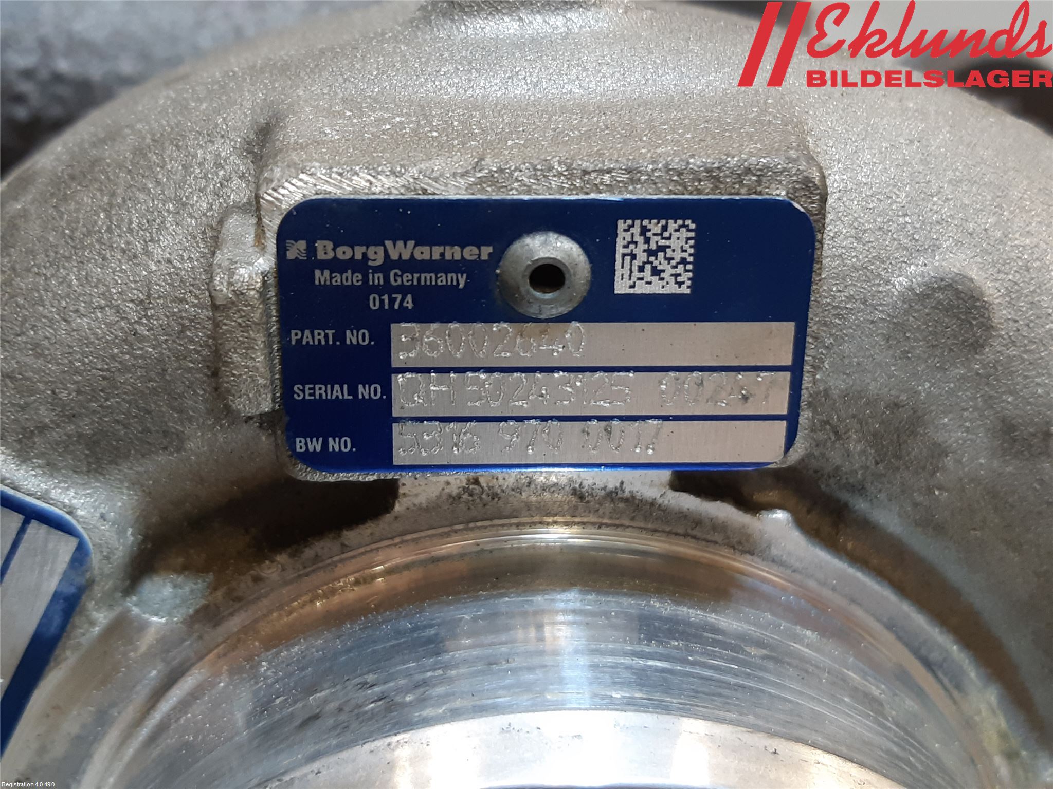 Volvo V60 14-18 Turboaggregat