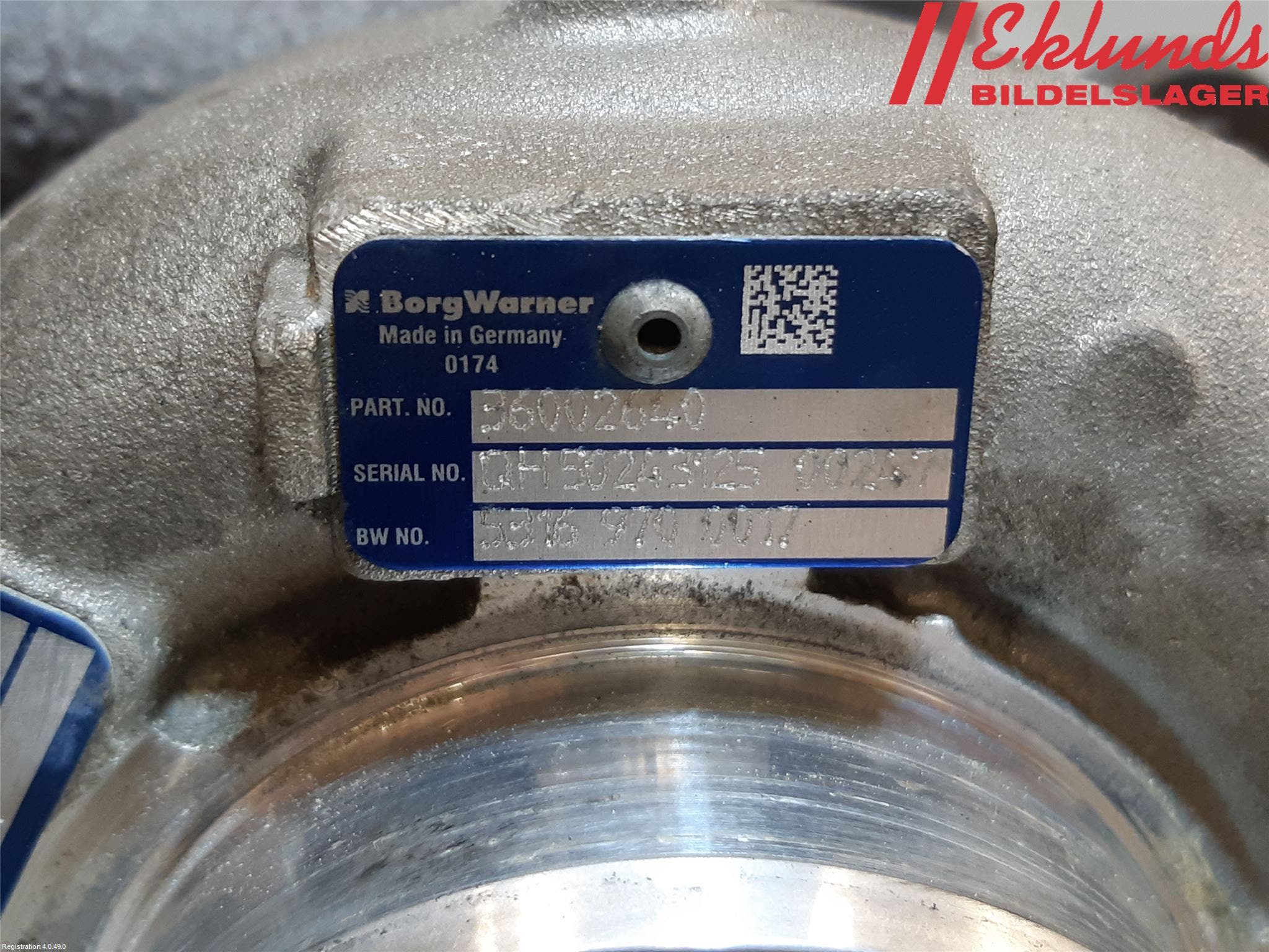 Volvo V60 14-18 Turboaggregat