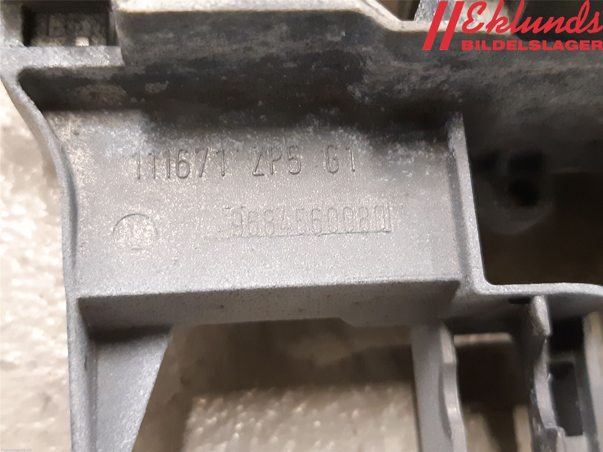 Peugeot 5008 10-16 Dörrhandtag Yttre Vä