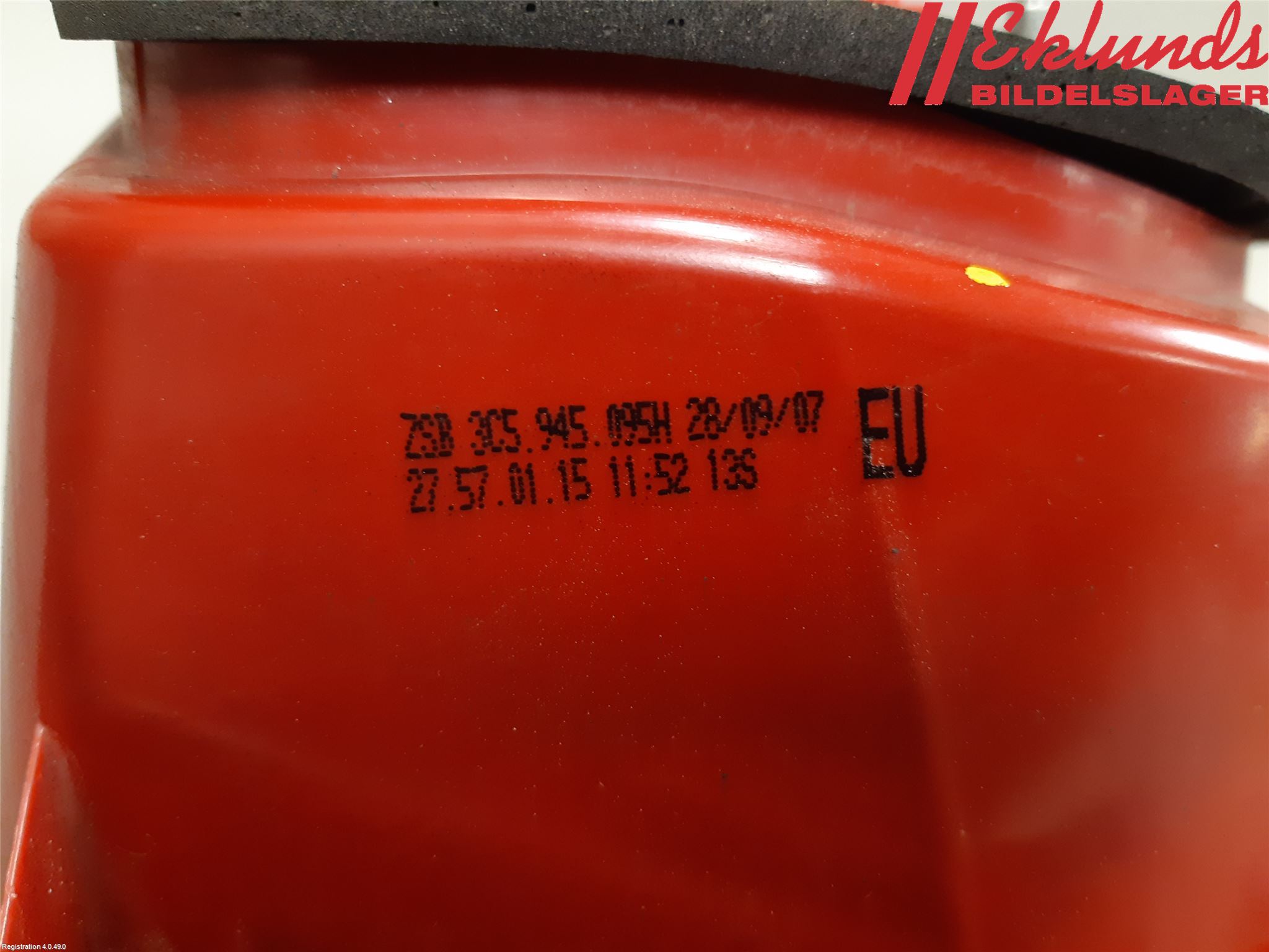 Volkswagen VW PASSAT 05-11 Bakljus Vänster