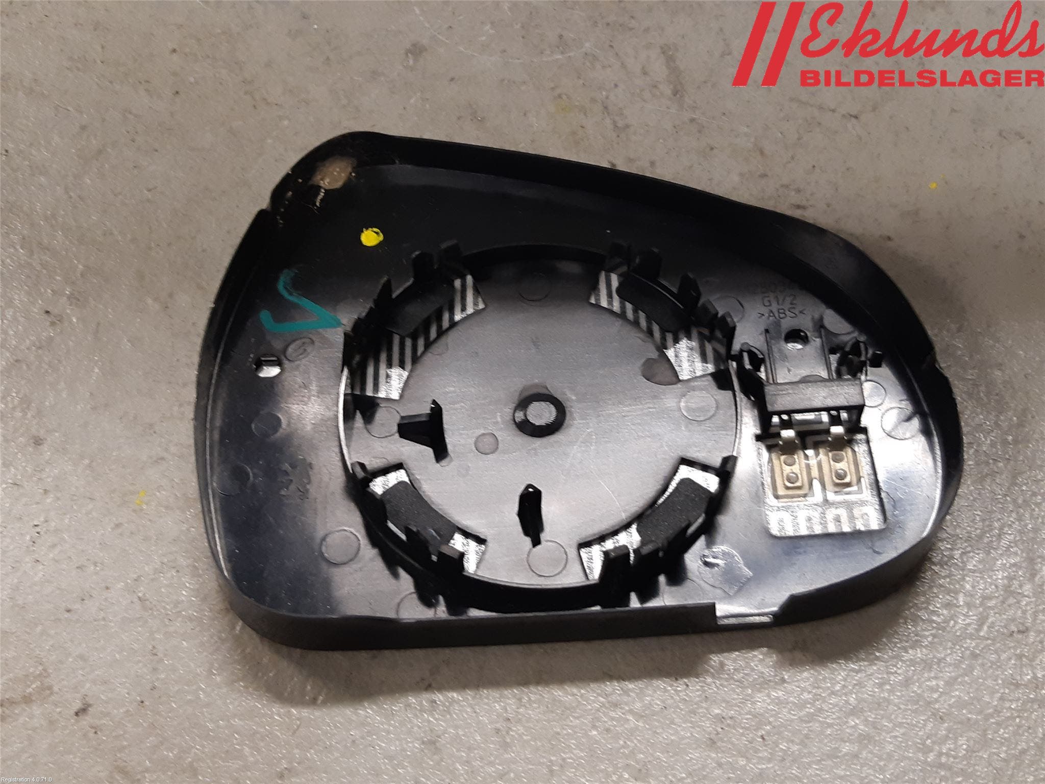 Peugeot 308 08-13 Spegelglas Vä