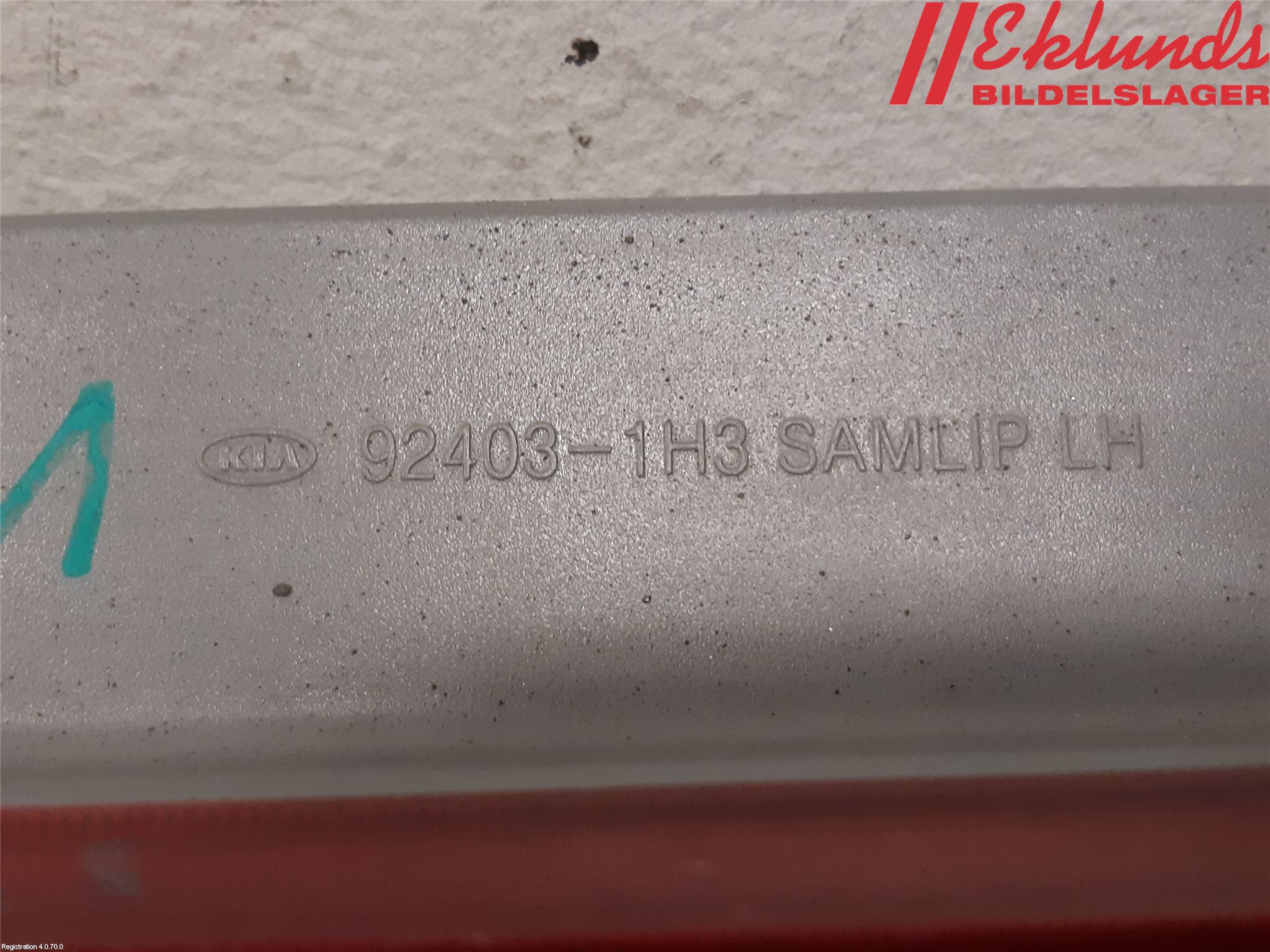 Kia CEED 06-12 Bakljus Vänster