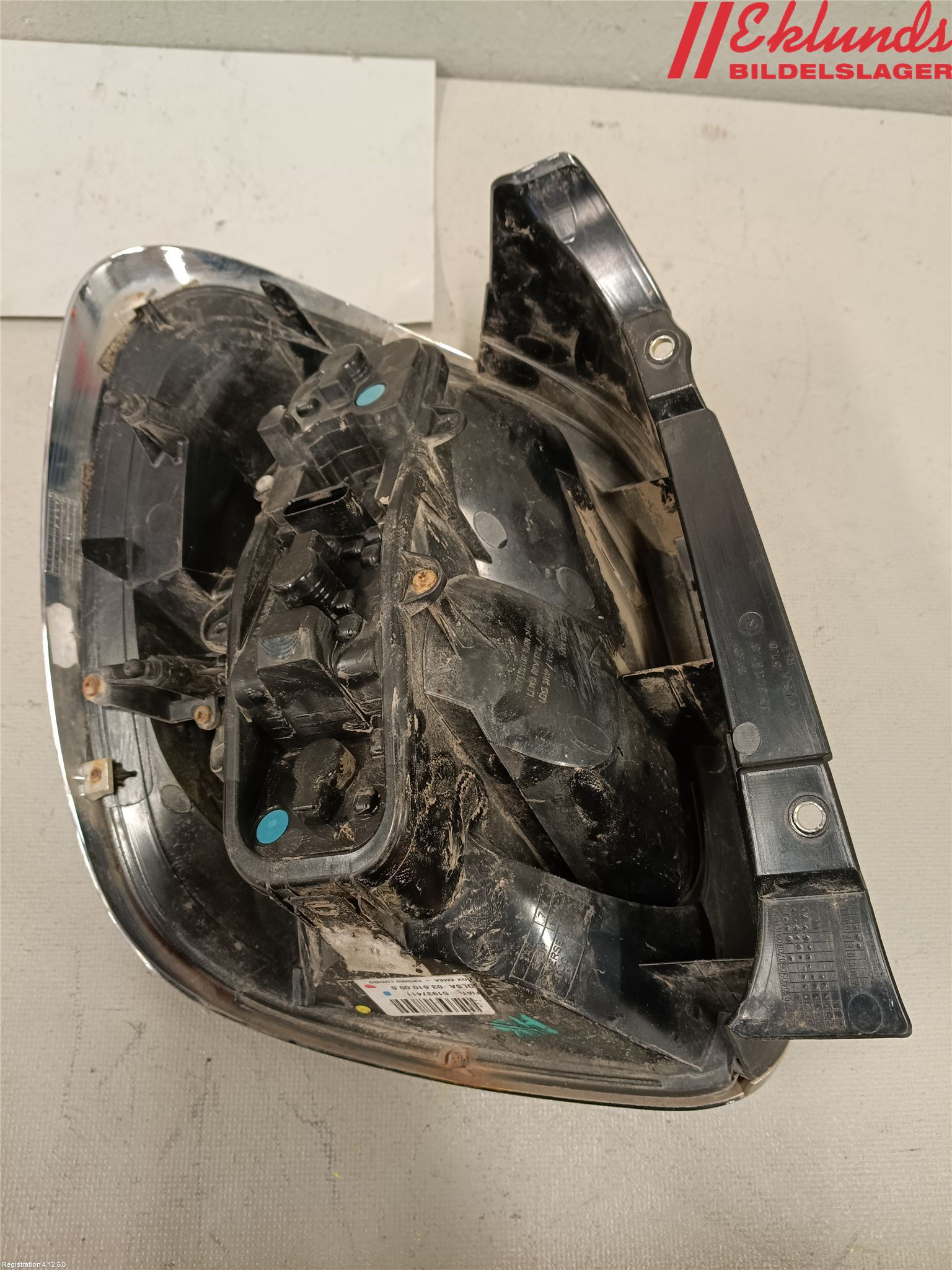 Fiat 500X 15- Bakljus Höger