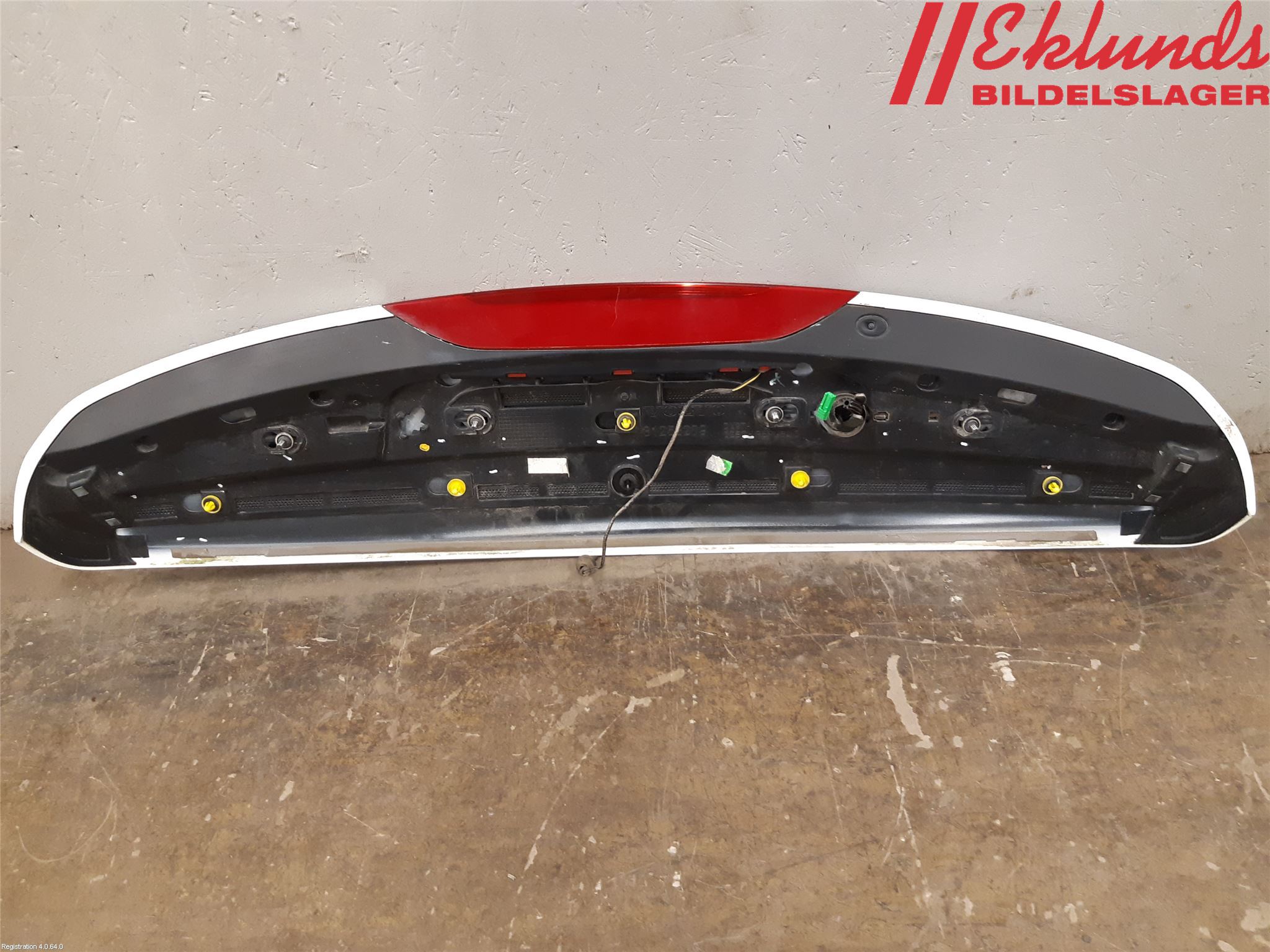 Volvo V60 11-13 Spoiler Baklucka