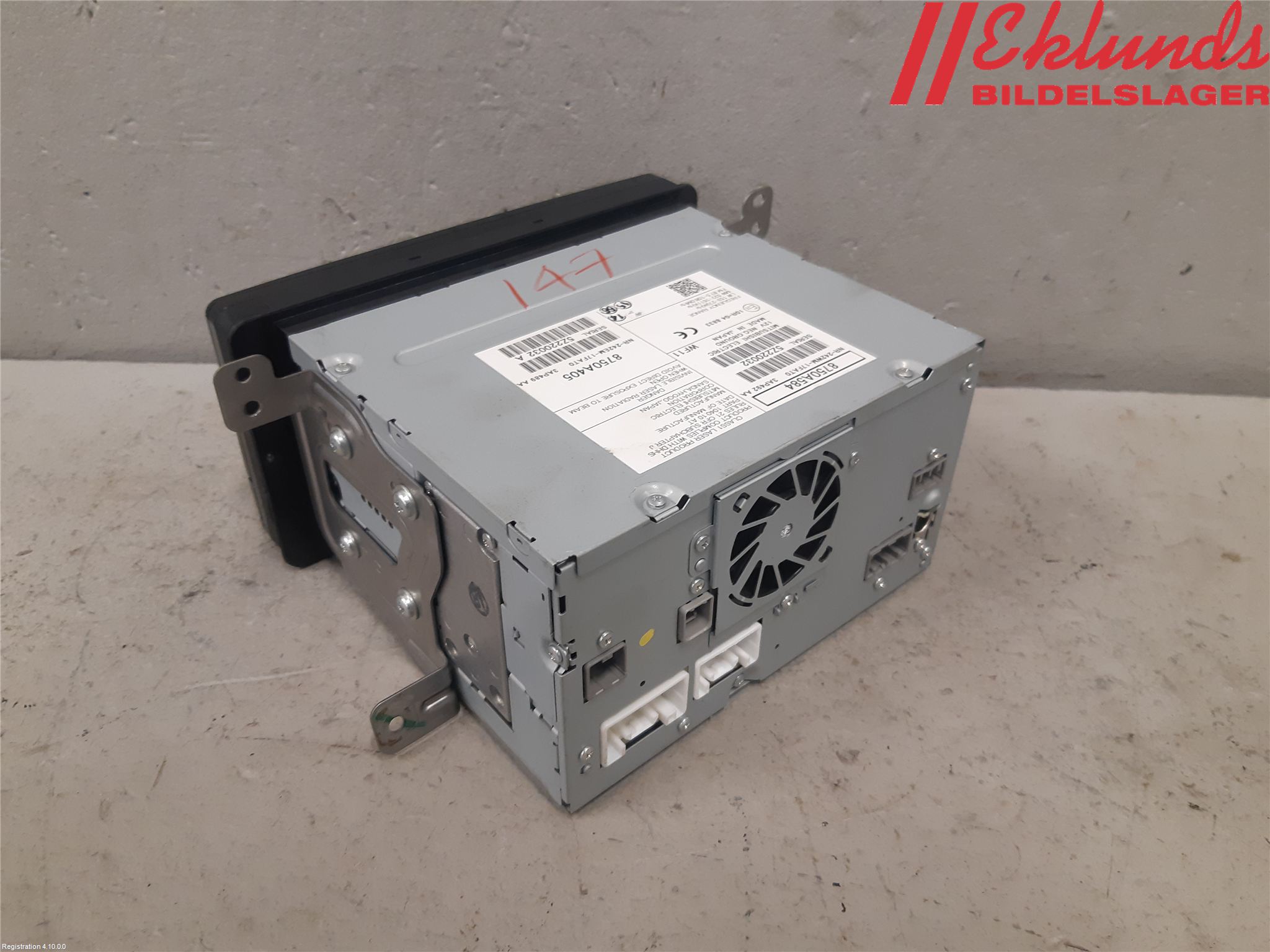 Fiat FULLBACK 16-19 Cd Radio - Multimediapanel