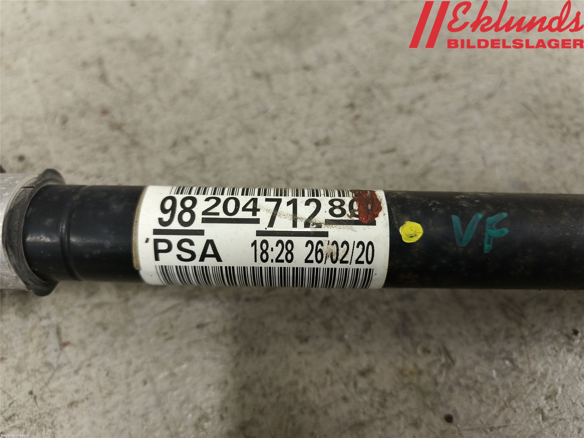 Toyota PROACE CITY 20- Drivaxel Fram Vänster