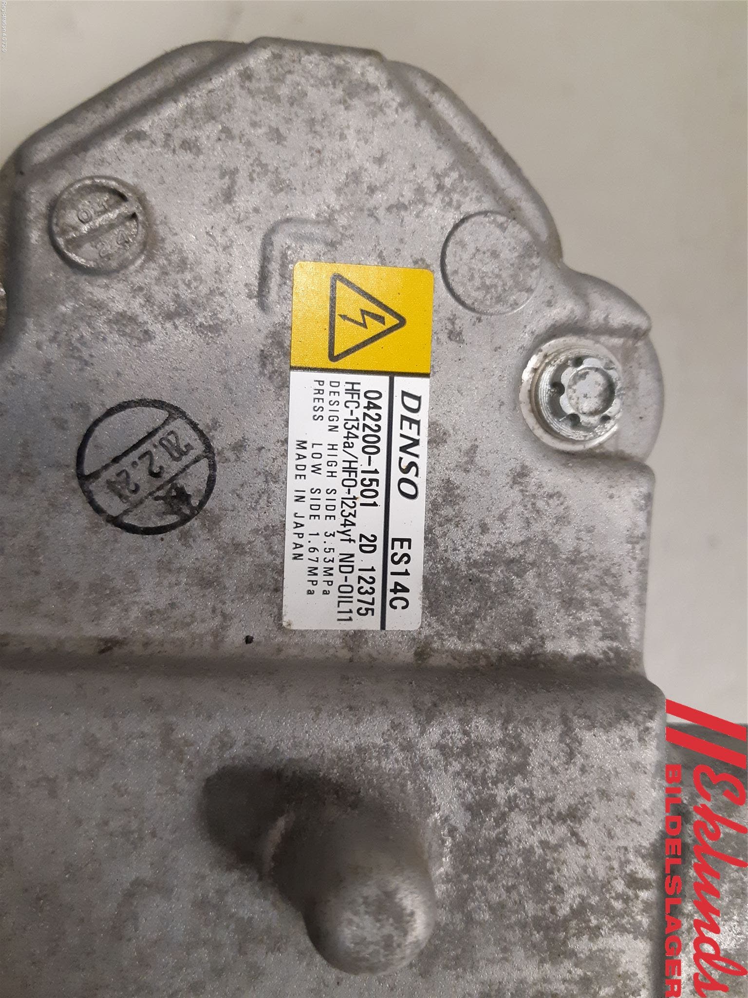 Toyota YARIS XP130 15-20 Ac Kompressor