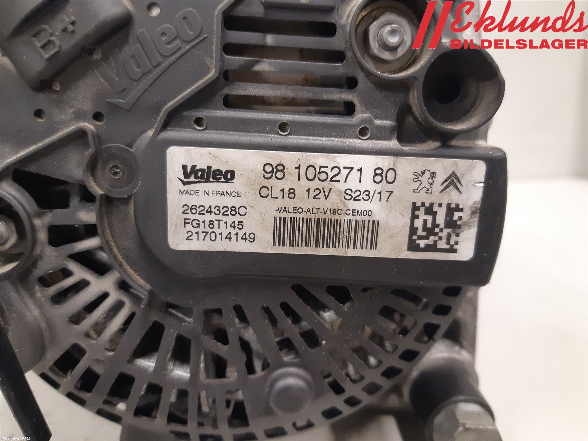 Citroen BERLINGO 08-18 Generator