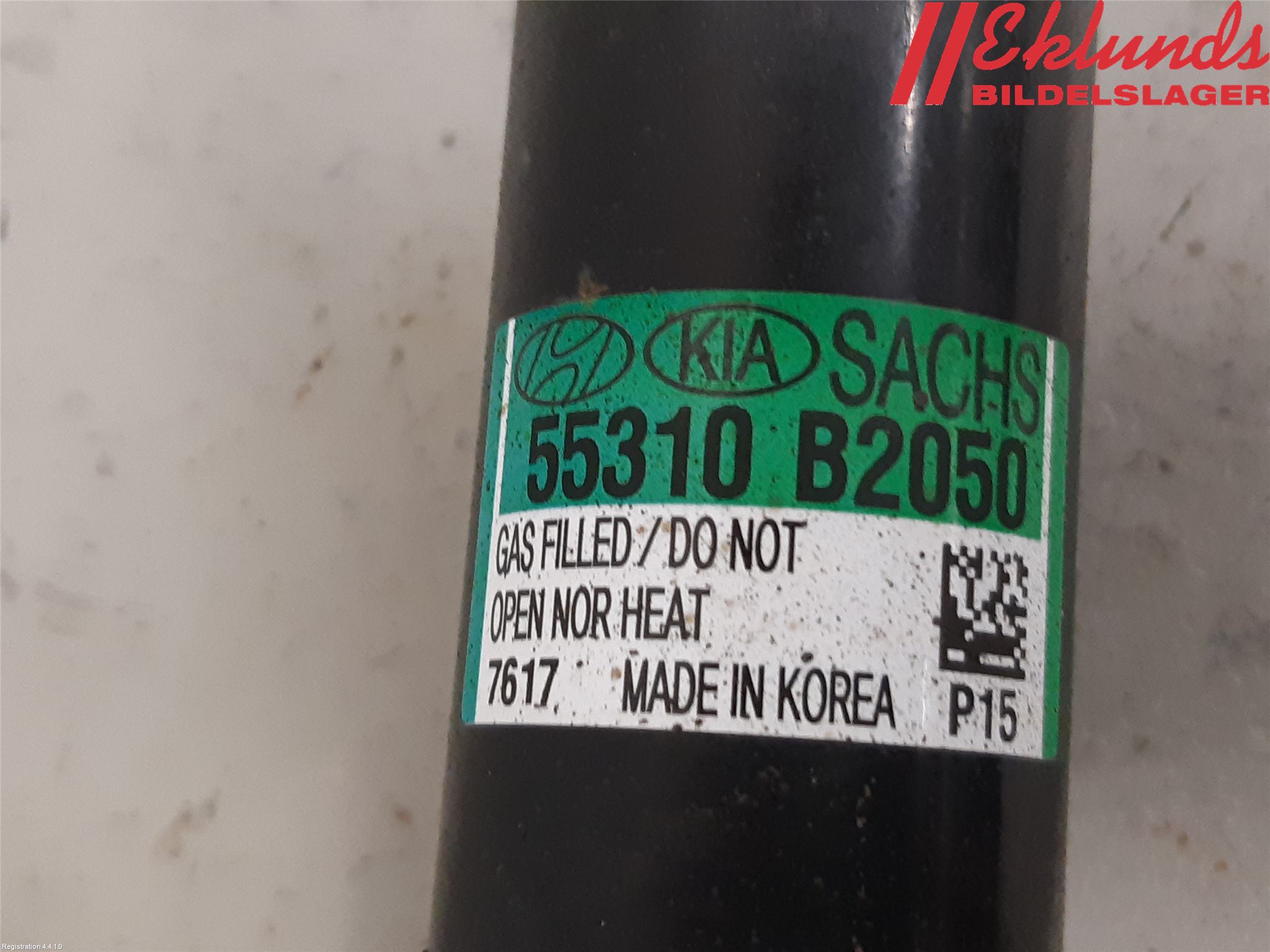 Kia SOUL 09- Stötdämpare Bak