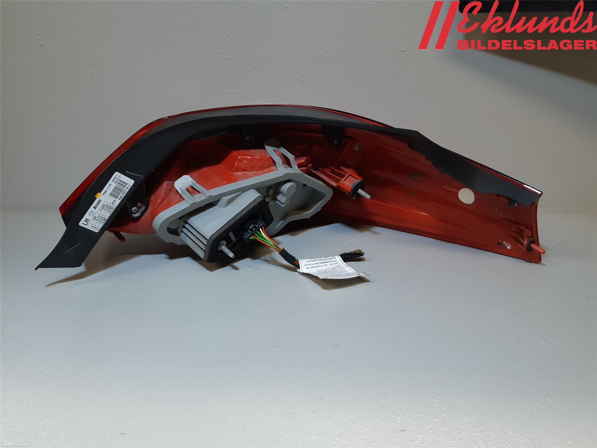 Peugeot 508 11-18 Bakljus Vänster