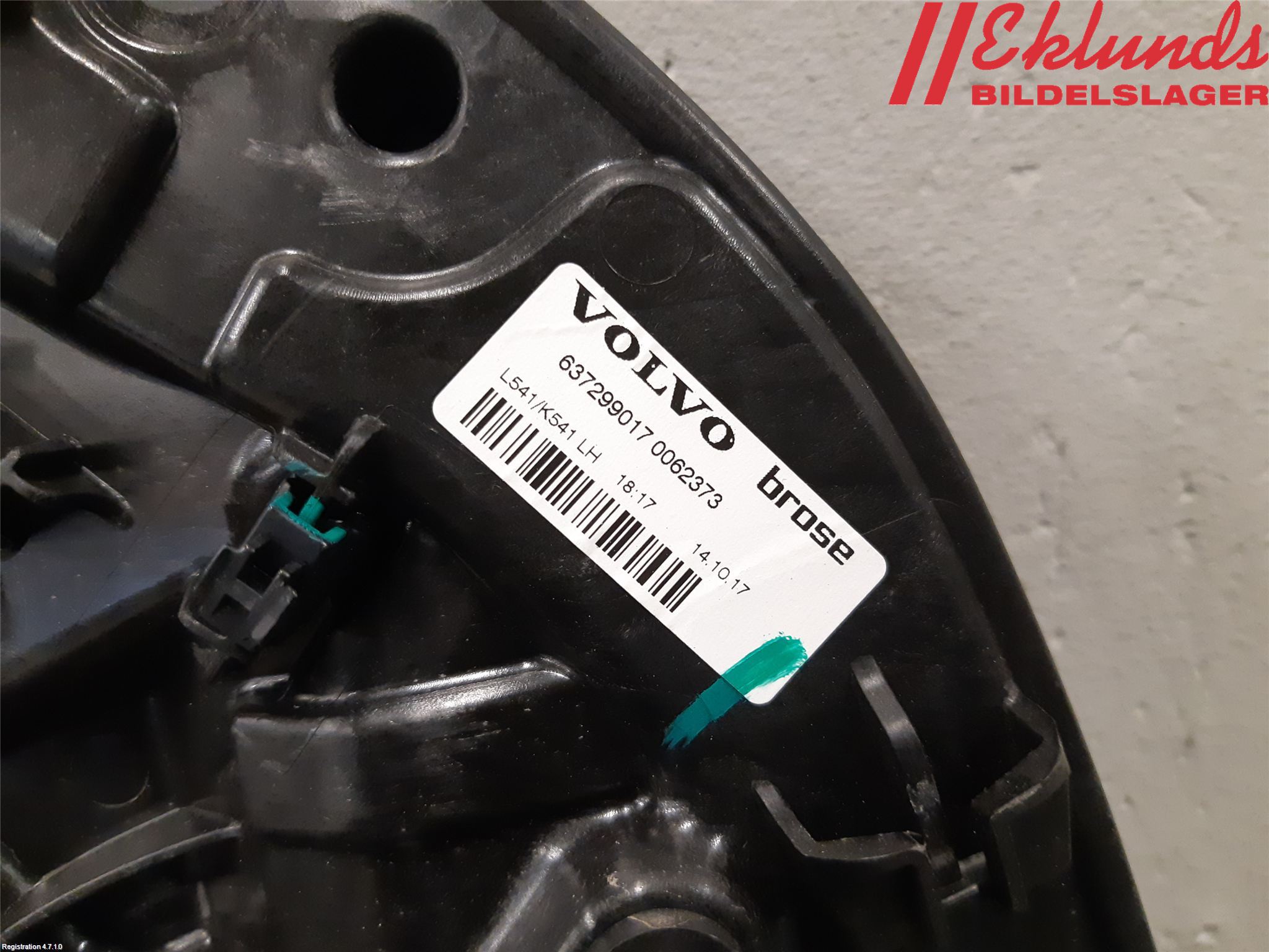 Volvo S90 17->> Fönsterhiss El Kompl