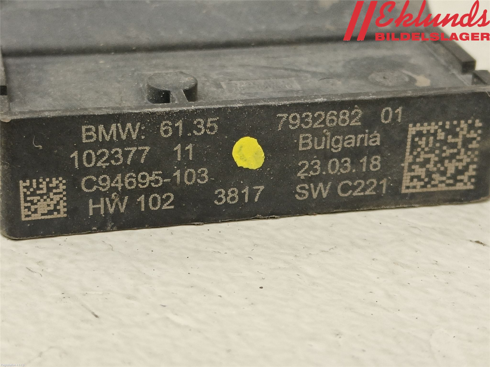 BMW 5 G30/G31/F90 17-23 Styrenhet Baklucka
