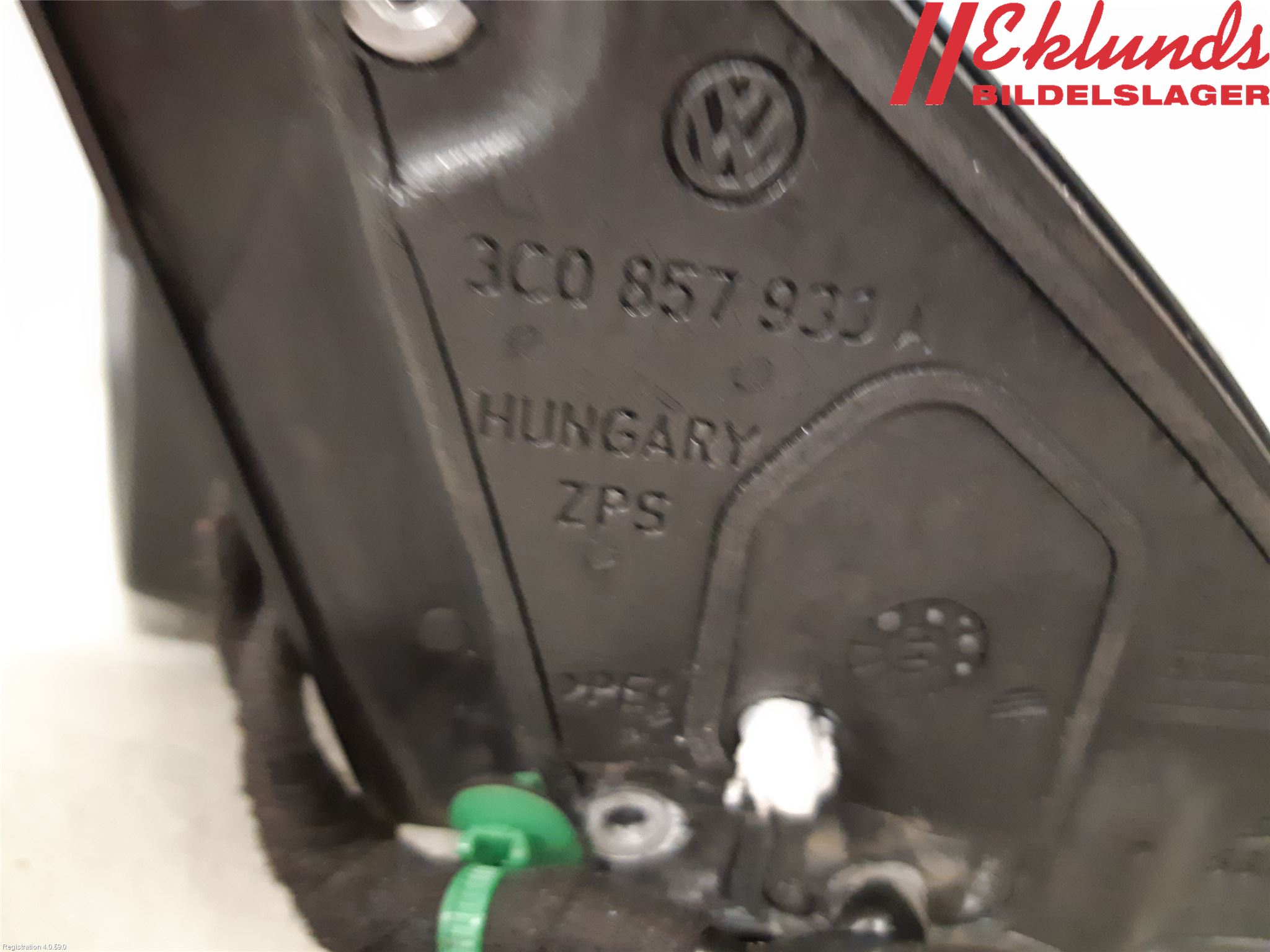 Volkswagen VW PASSAT 11-14 Spegel Yttre El Vä