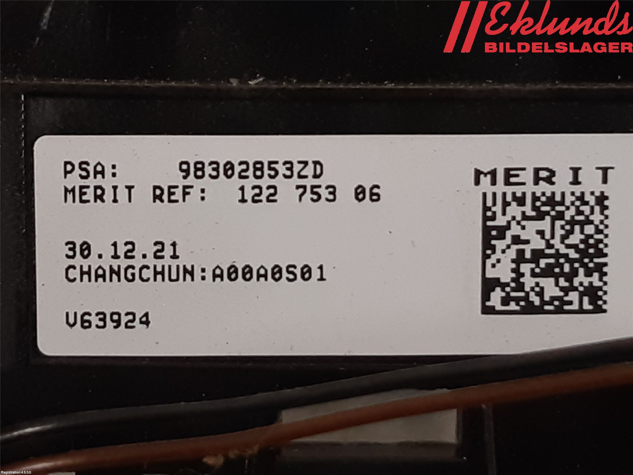 Citroen JUMPY/E-JUMPY 16- Strömställare Växellåda