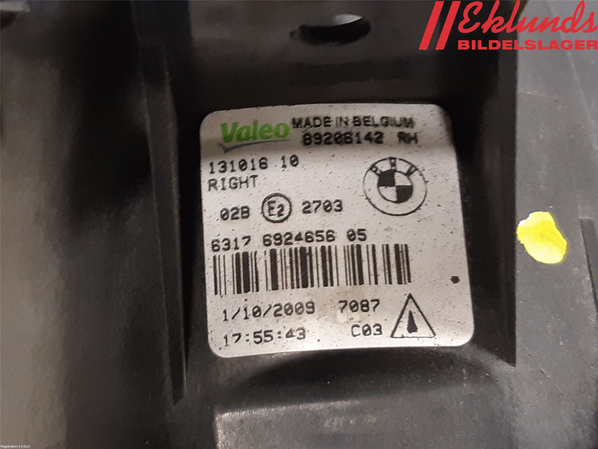 BMW X5 E70 07-13 Dimljus-Varselljus Fram