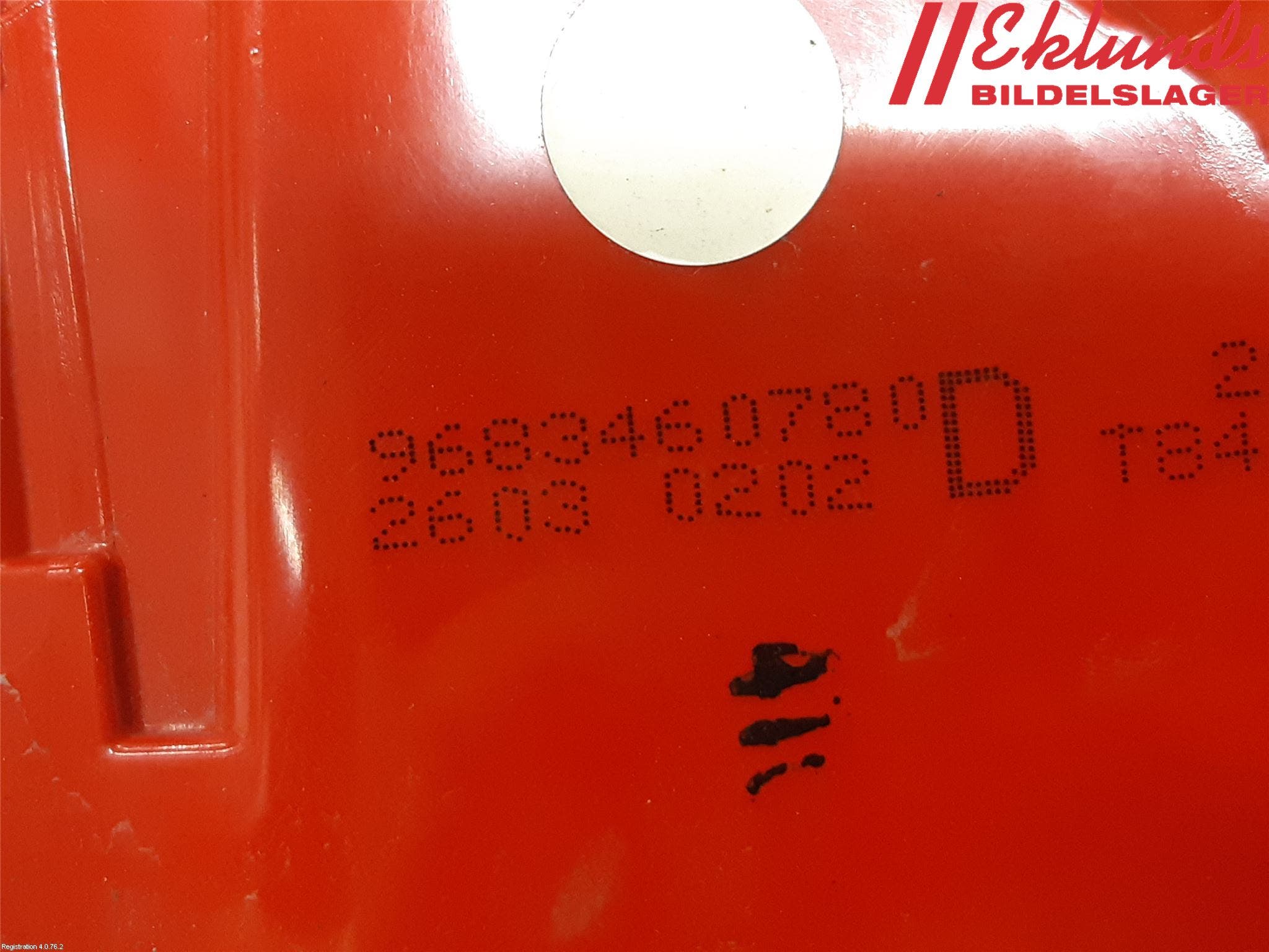 Peugeot 3008 09-16 Bakljus Höger