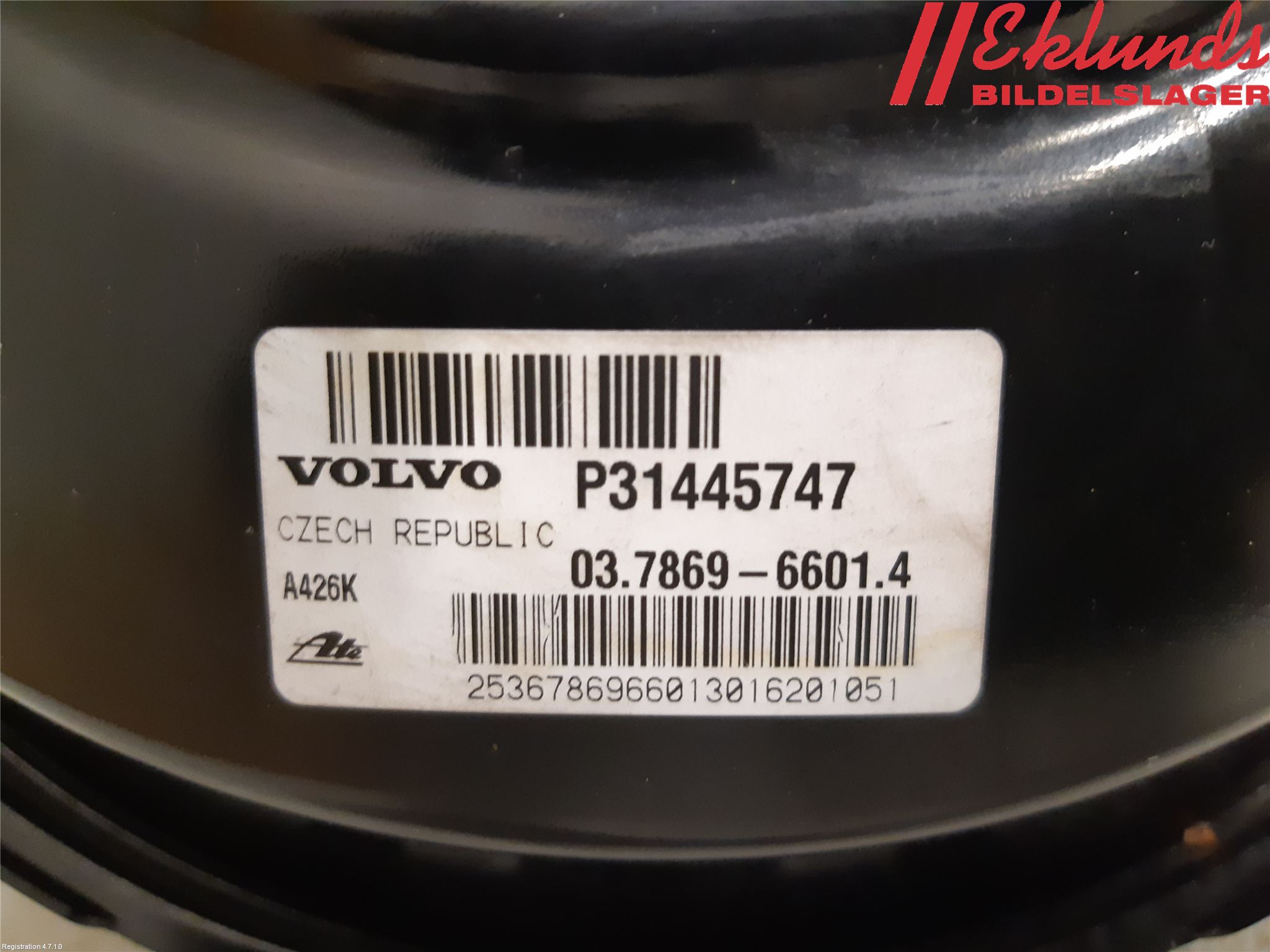 Volvo XC90/RECHARGE 16- Bromsservo