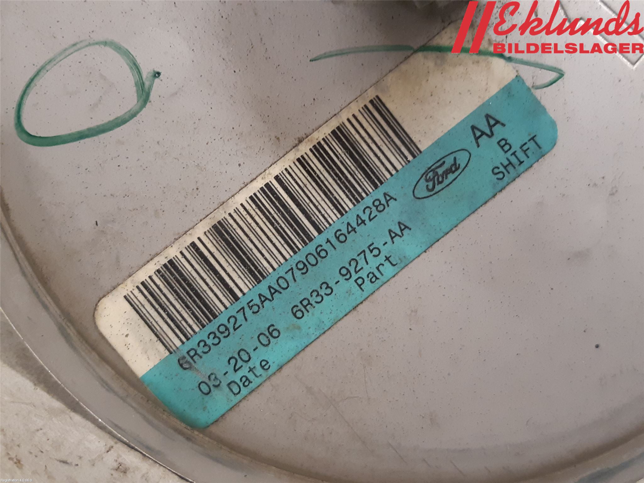 Ford MUSTANG V 05-14 Givare Tank