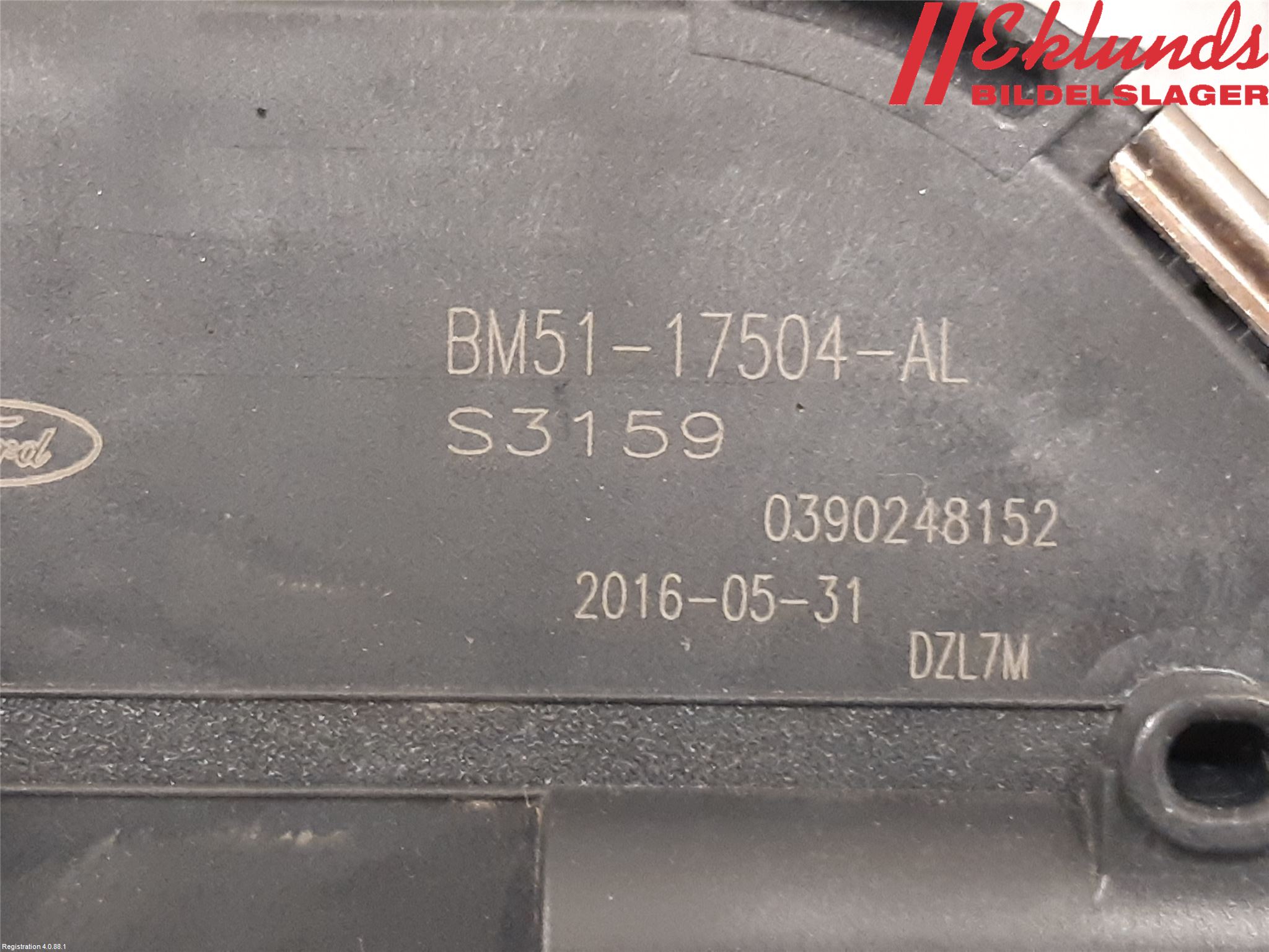 Ford FOCUS 15-18 Torkarmotor Vindruta